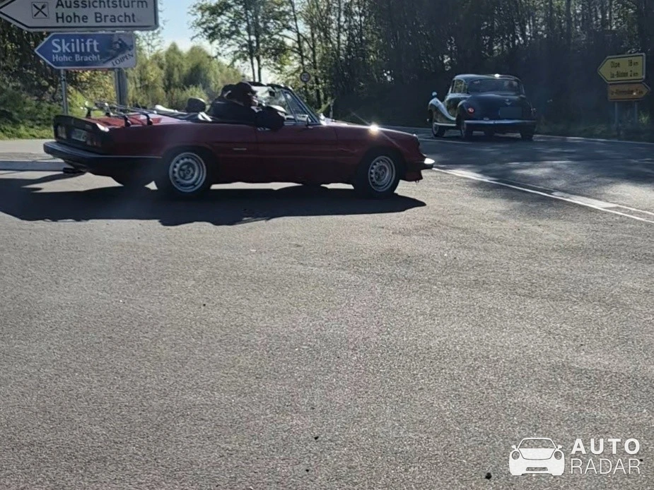 Alfa Romeo Spider S3 spotted in Lennestadt