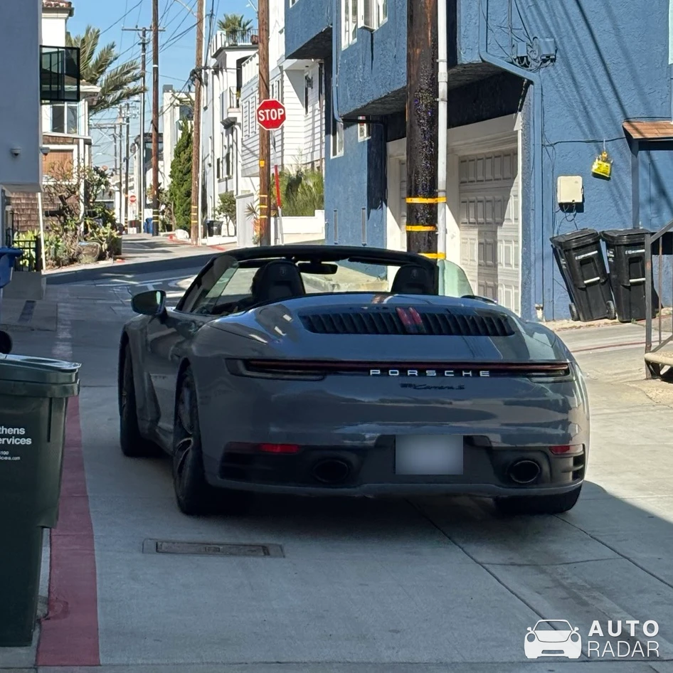 Porsche 992 Carrera S Cabriolet MkI spotted in Hermosa Beach, United States