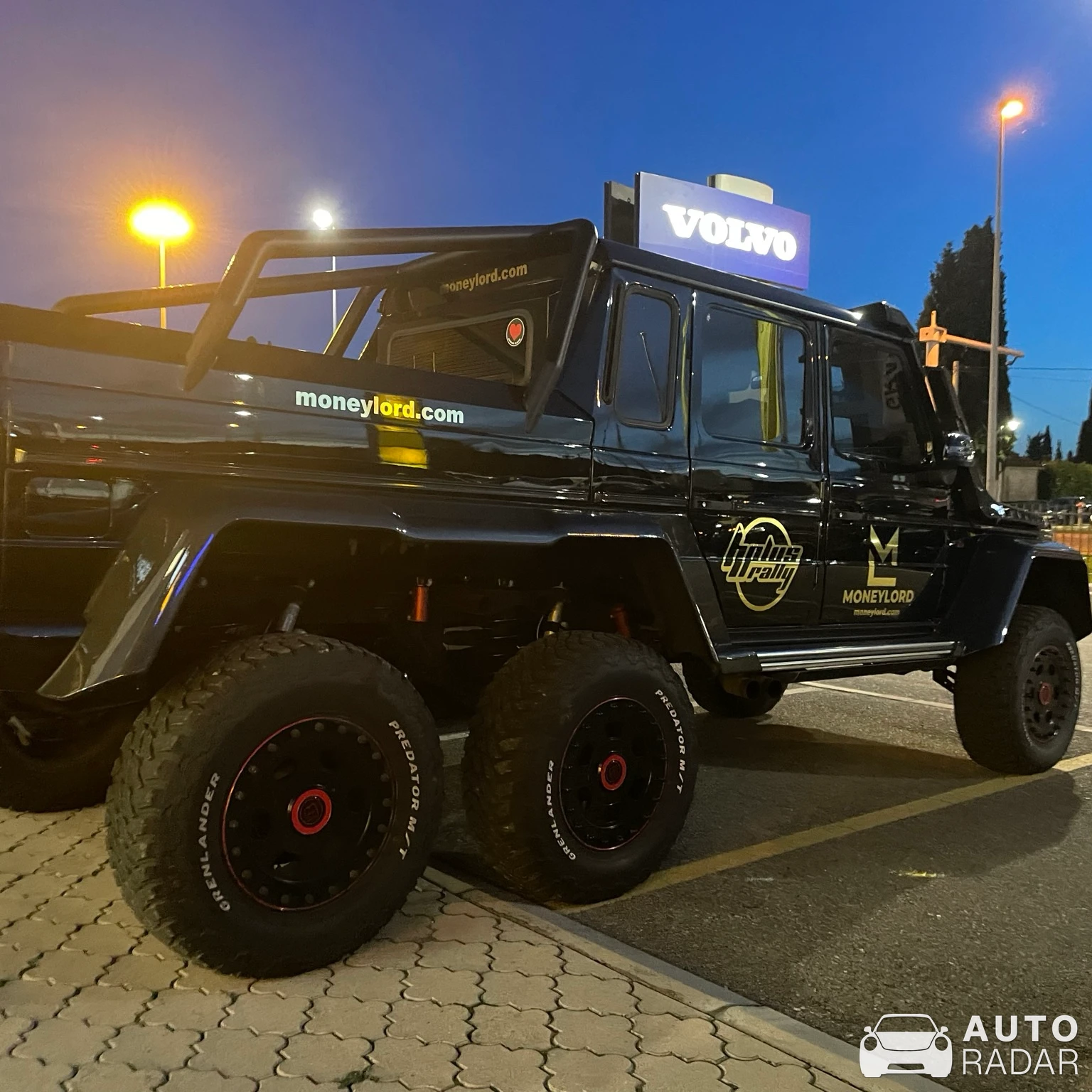 Mercedes-Benz G 63 AMG 6x6 spotted in Podgorica