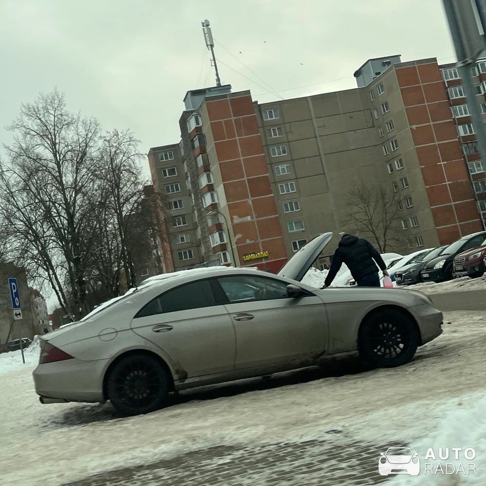 Mercedes-Benz CLS 63 AMG C219 spotted in Klaipėda, Lietuva