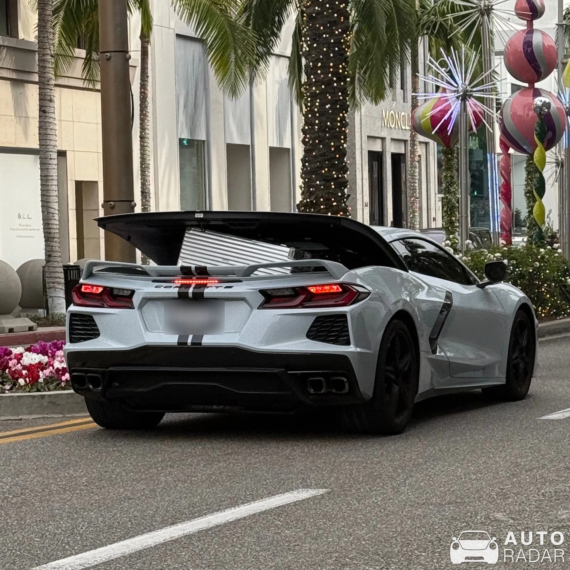 Chevrolet Corvette C8 spotted in Beverly Hills, United States