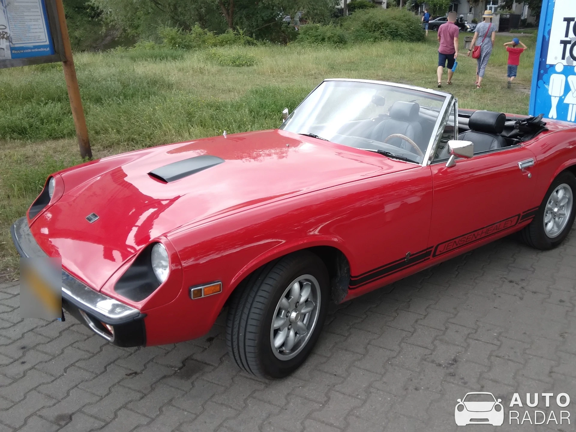 Jensen-Healey Roadster spotted in Warszawa