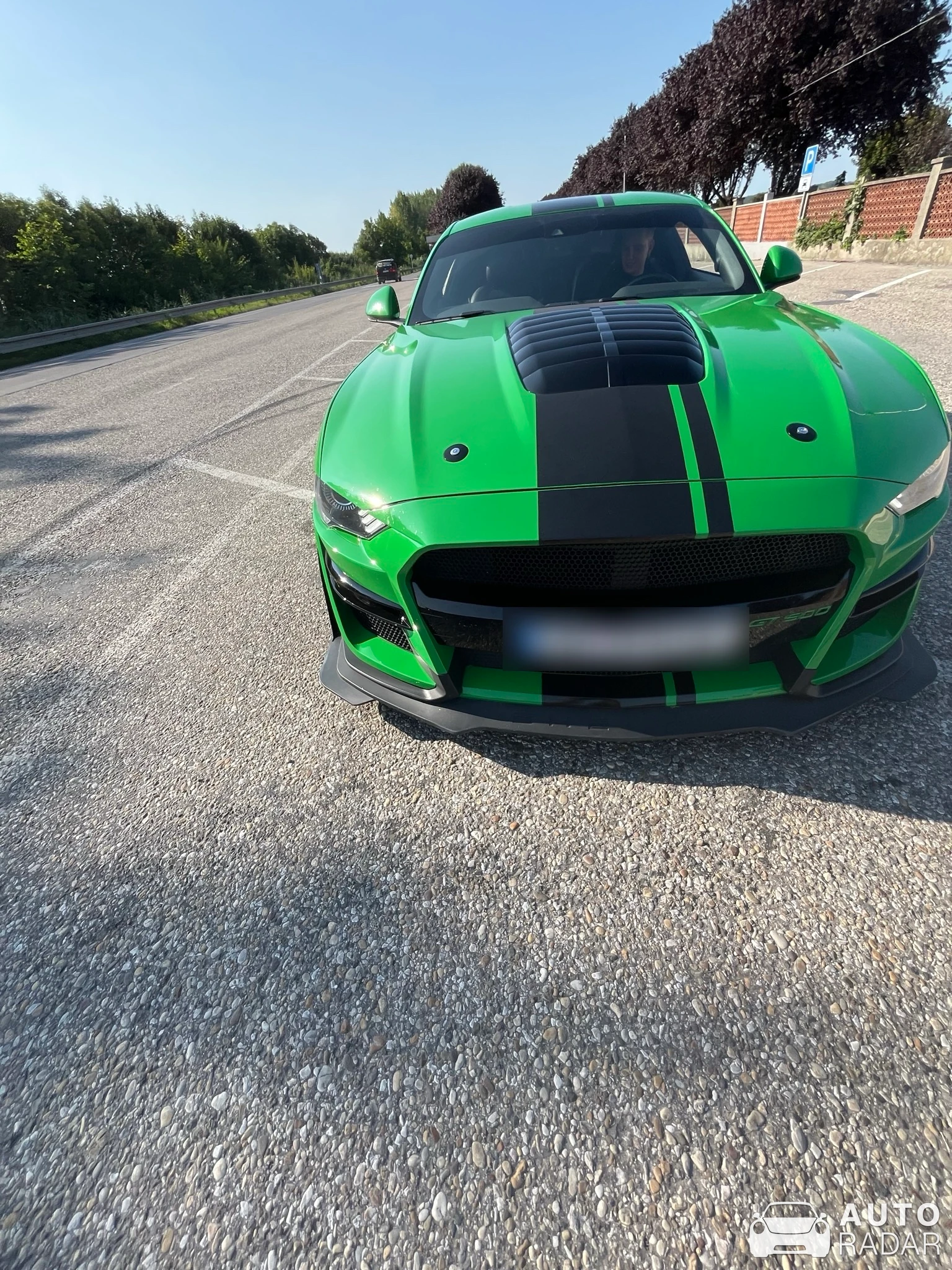 Ford Mustang Shelby GT500 spotted in Komárno