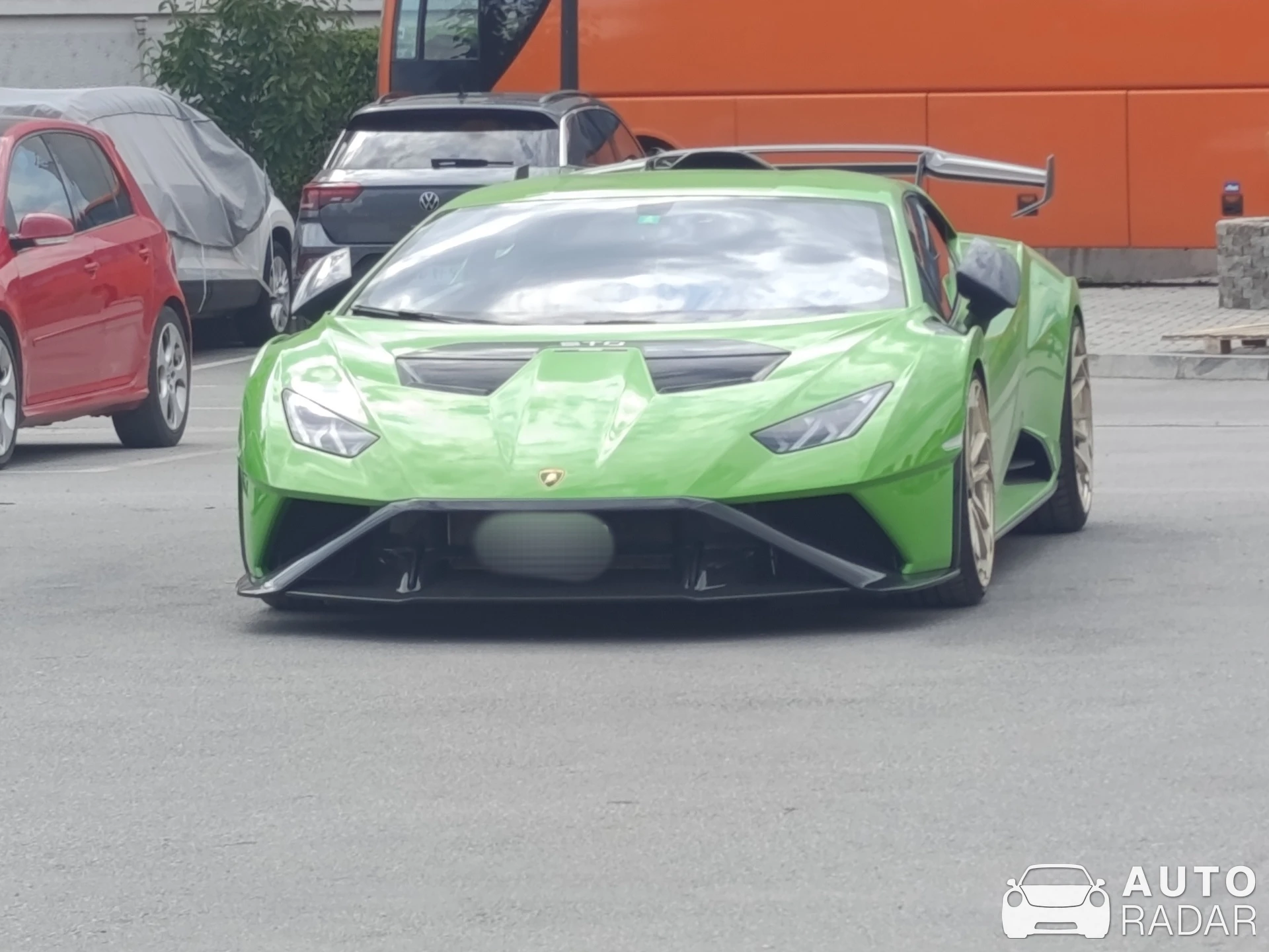 Lamborghini Huracán LP640-2 STO spotted in Struga