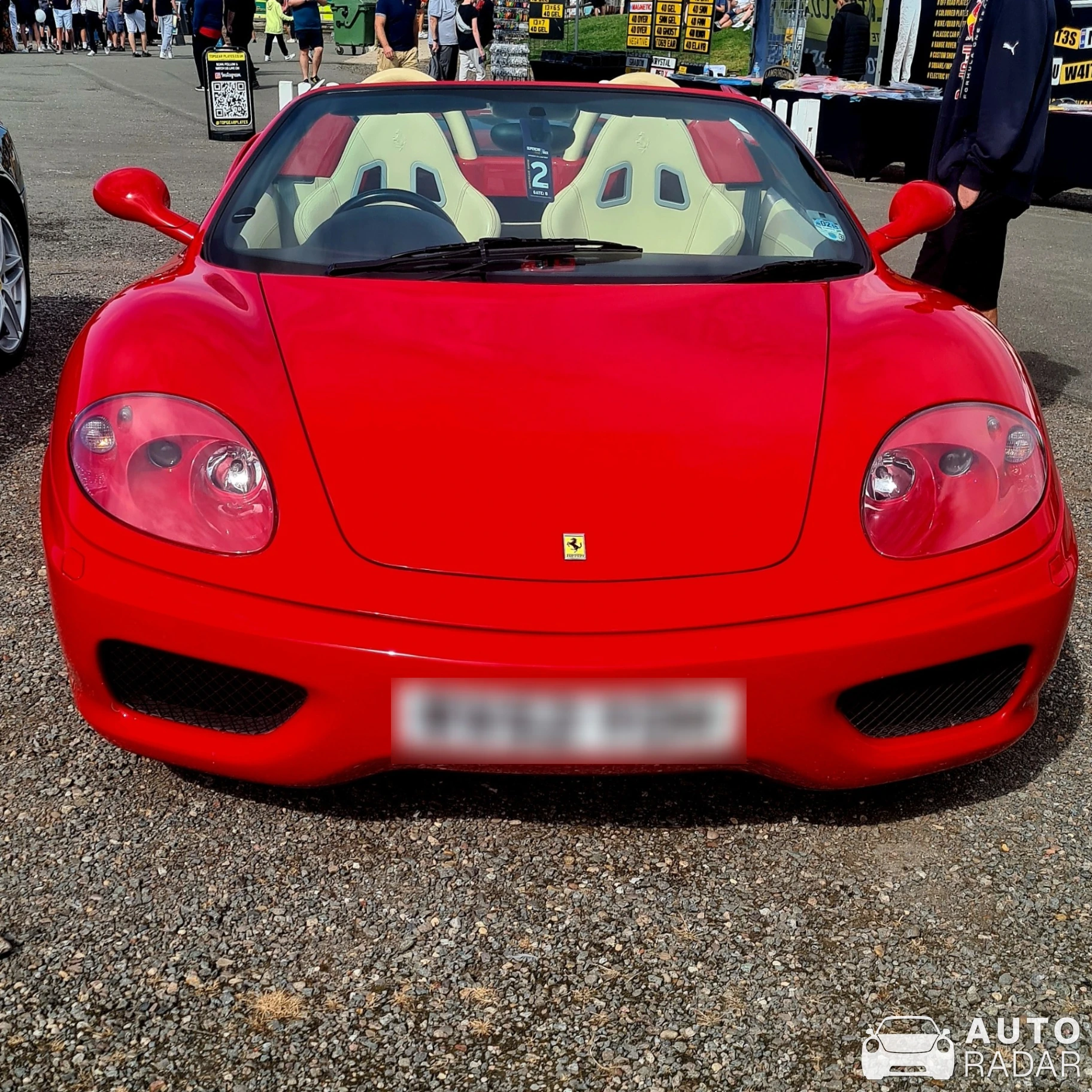 Ferrari 360 Spider spotted in Leicestershire, United Kingdom