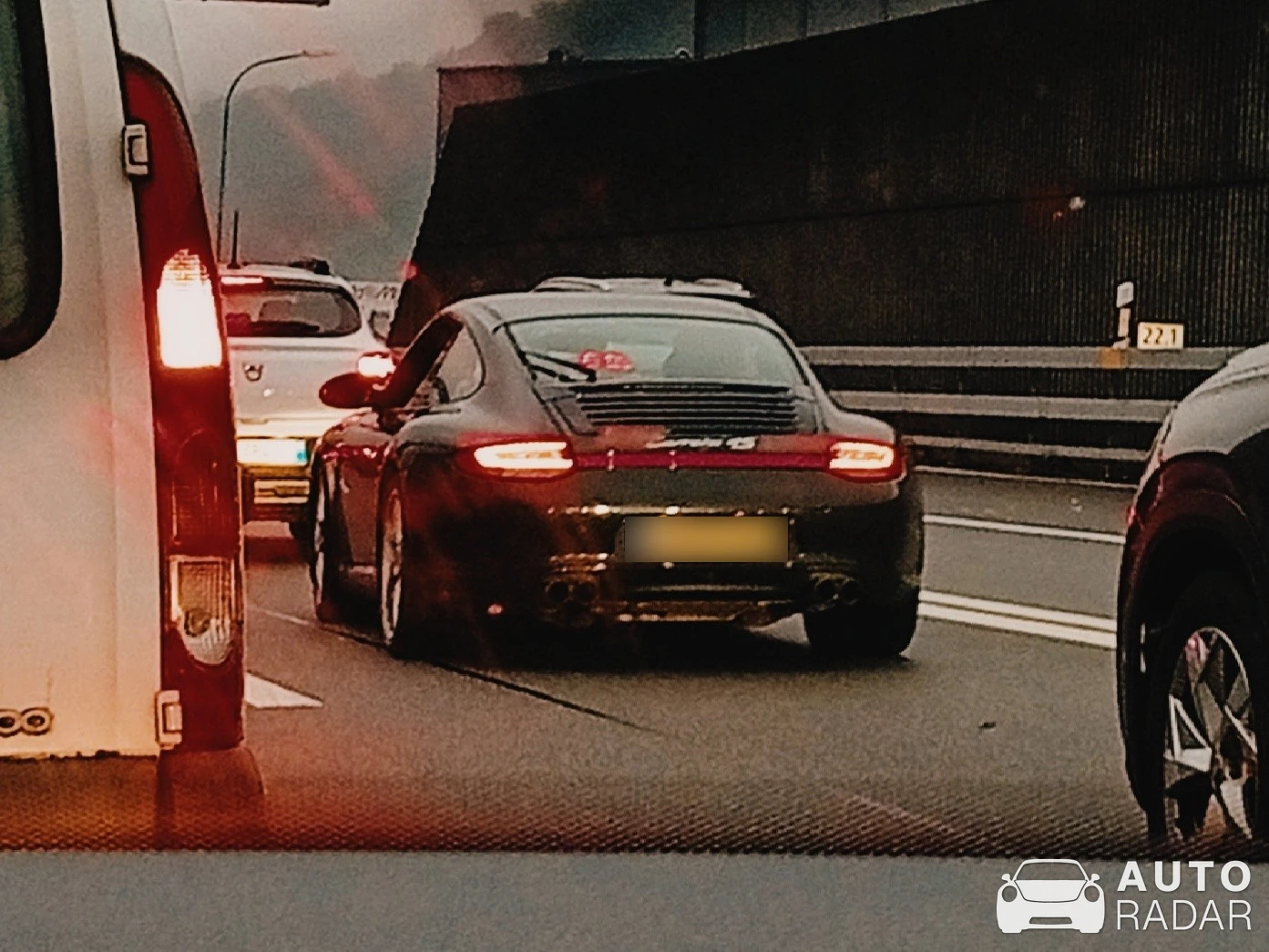 Porsche 997 Carrera MkII spotted in Pazzallo