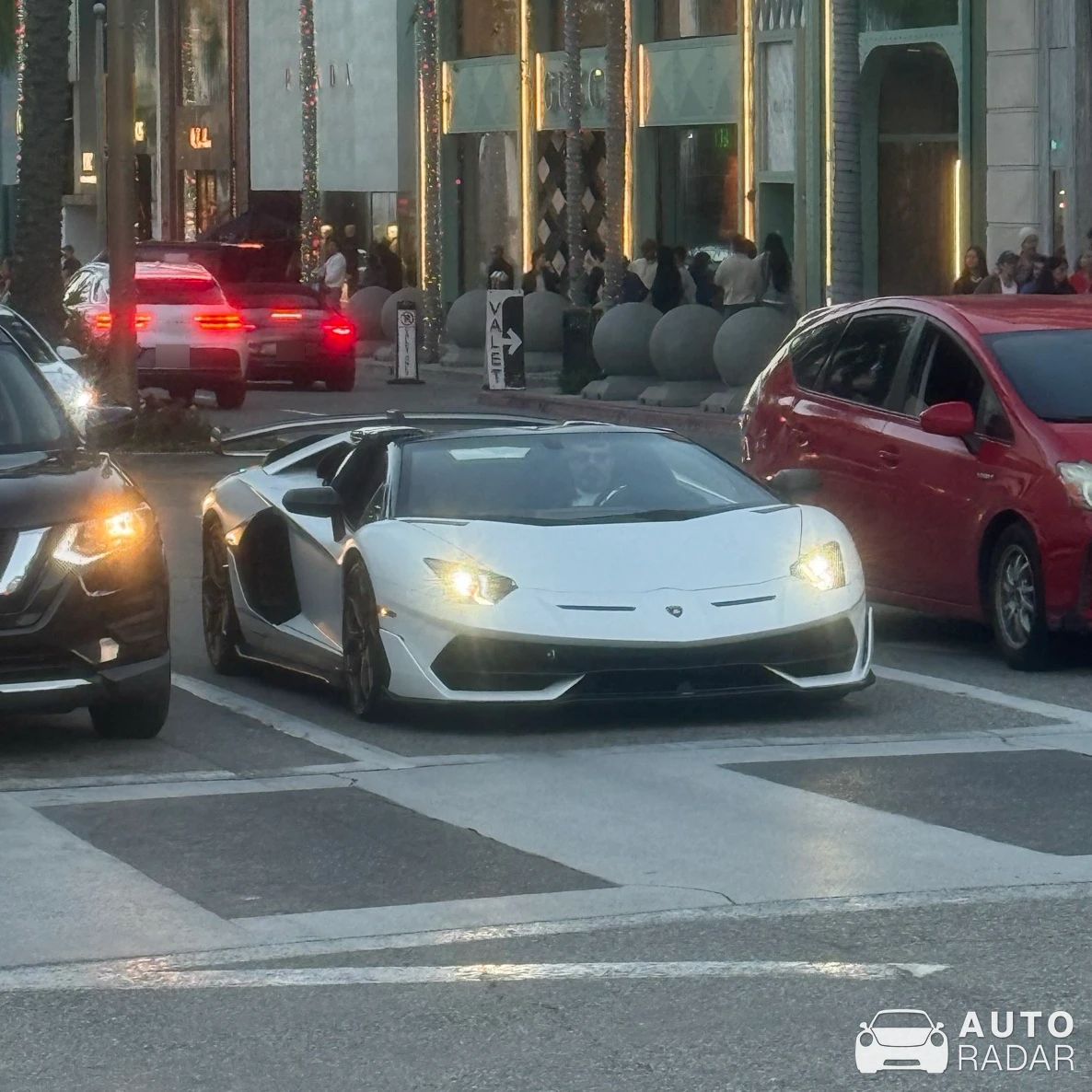 Lamborghini Aventador LP770-4 SVJ Roadster spotted in Beverly Hills, United States