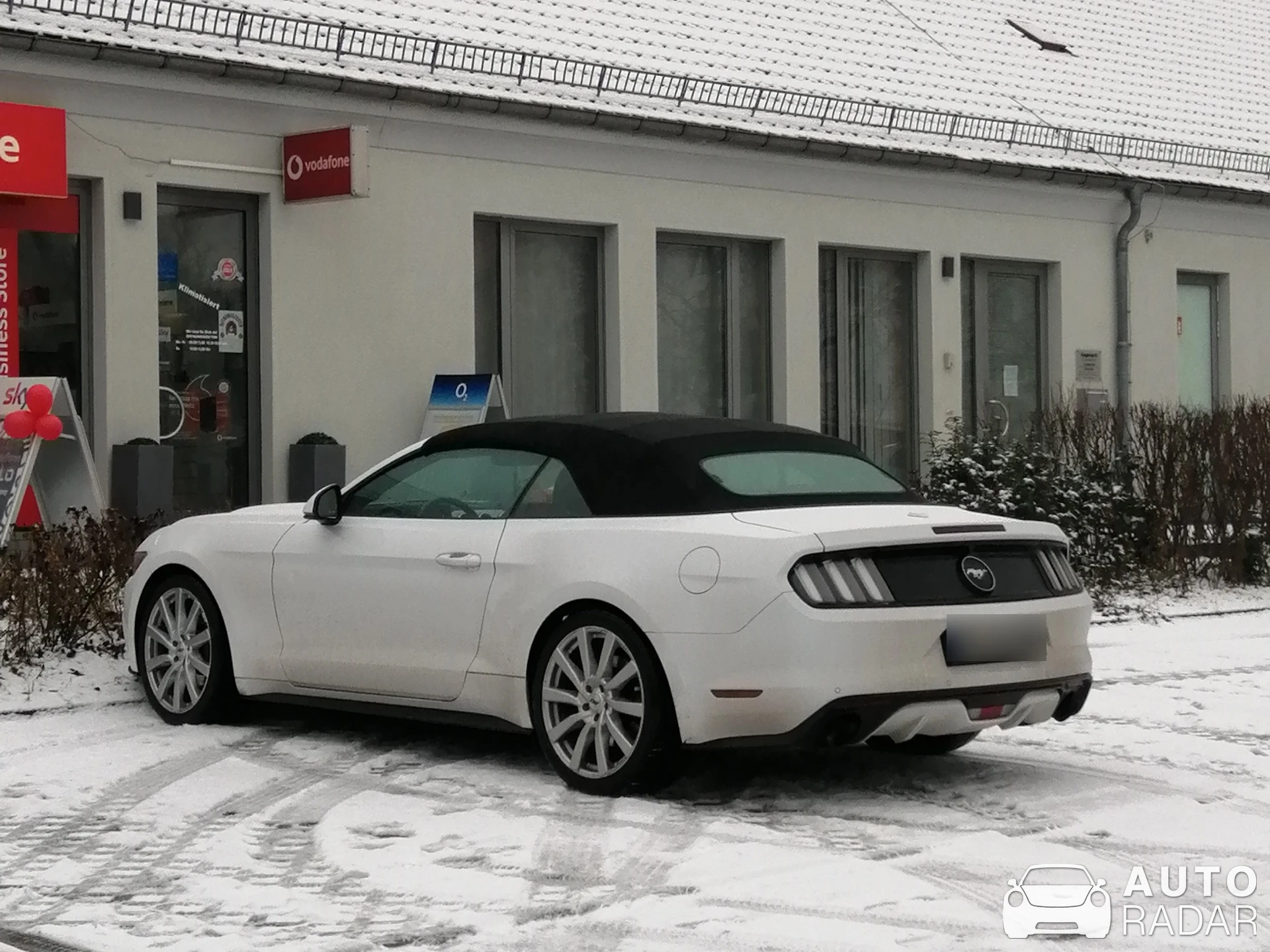 Ford Mustang 2.3 Ecoboost Convertible spotted in Berlin, Germany