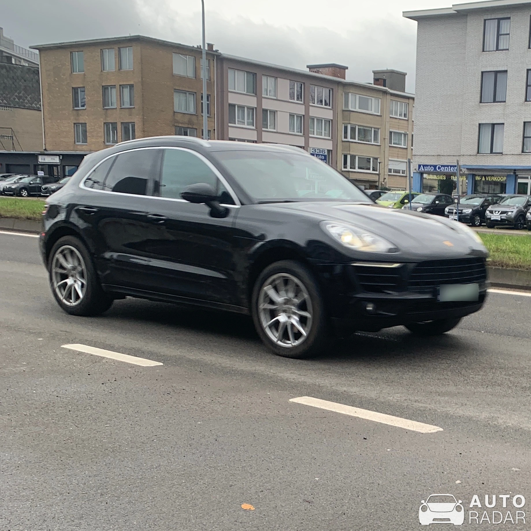 Porsche Macan spotted in Antwerpen, België