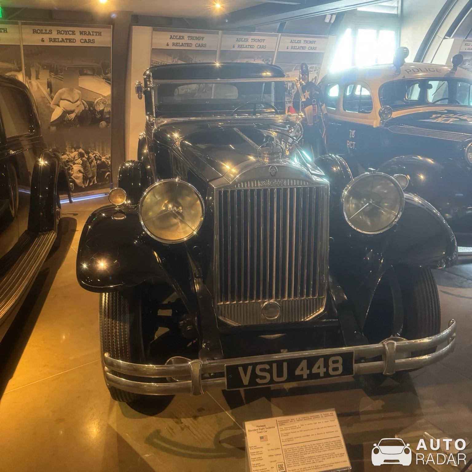 Packard Standard Eight spotted in Athina