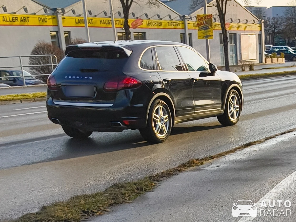 Porsche Cayenne spotted in Weingarten, Germany
