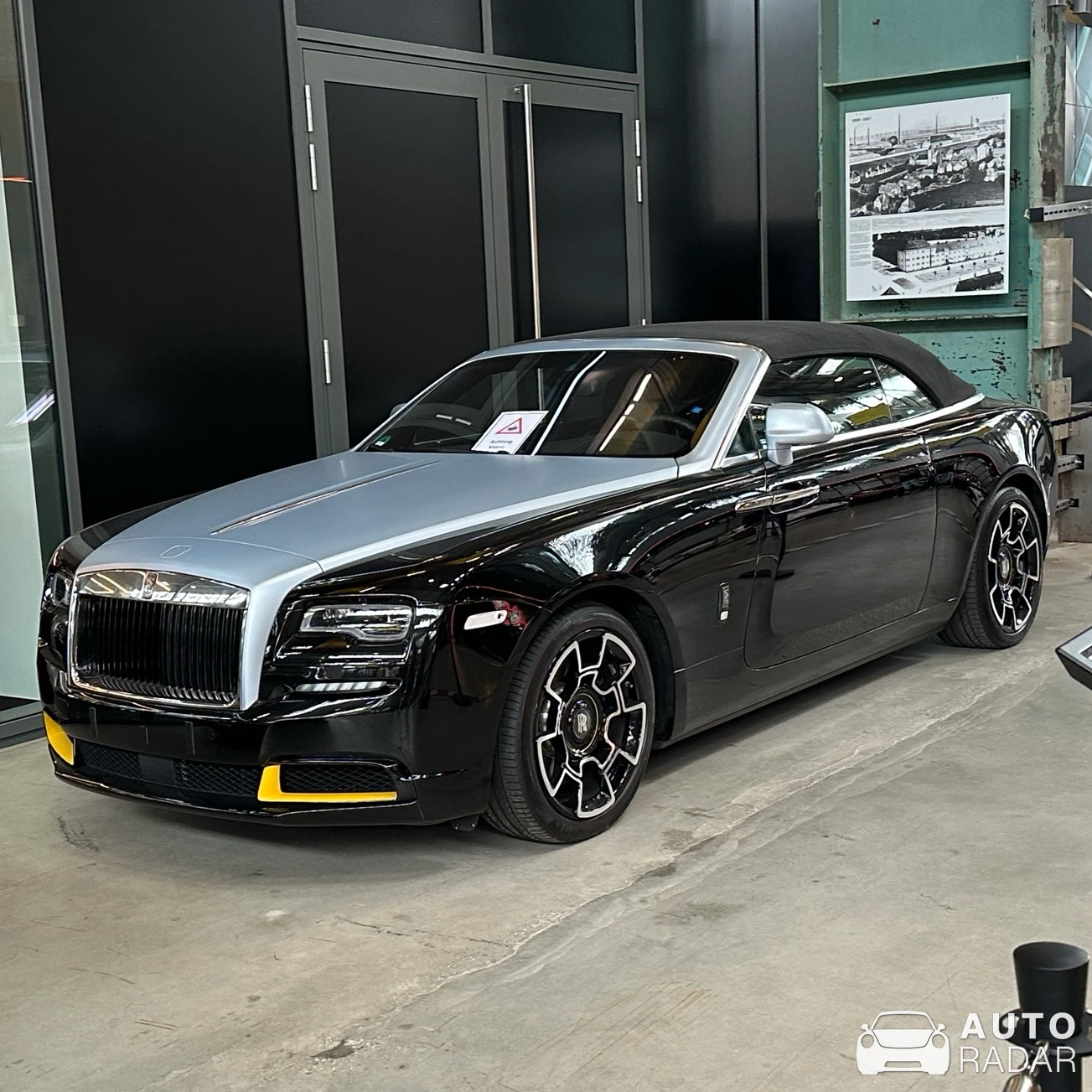 Rolls-Royce Dawn Black Badge Landspeed Collection spotted in München