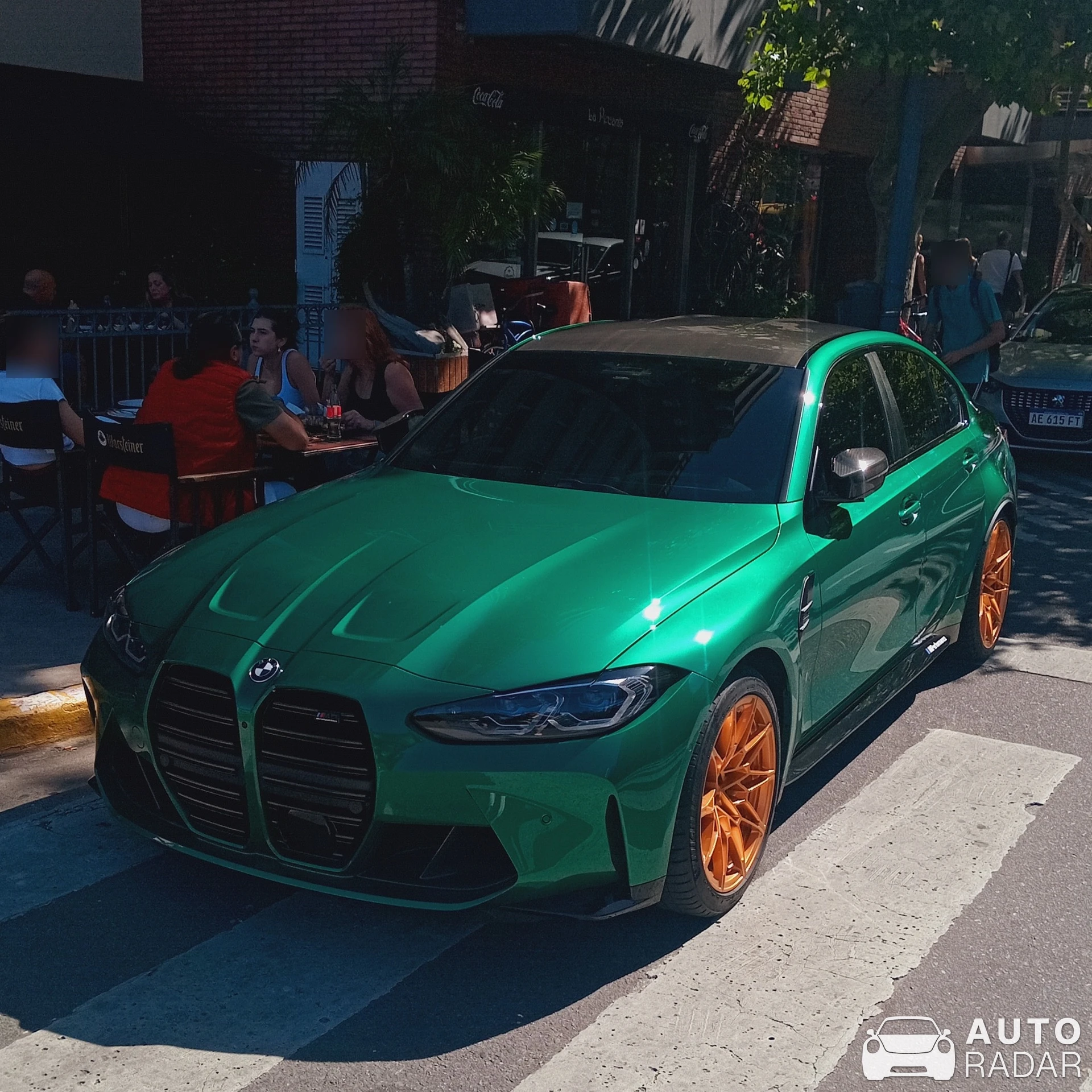 BMW M3 G80 Sedan Competition spotted in Buenos Aires, Argentina