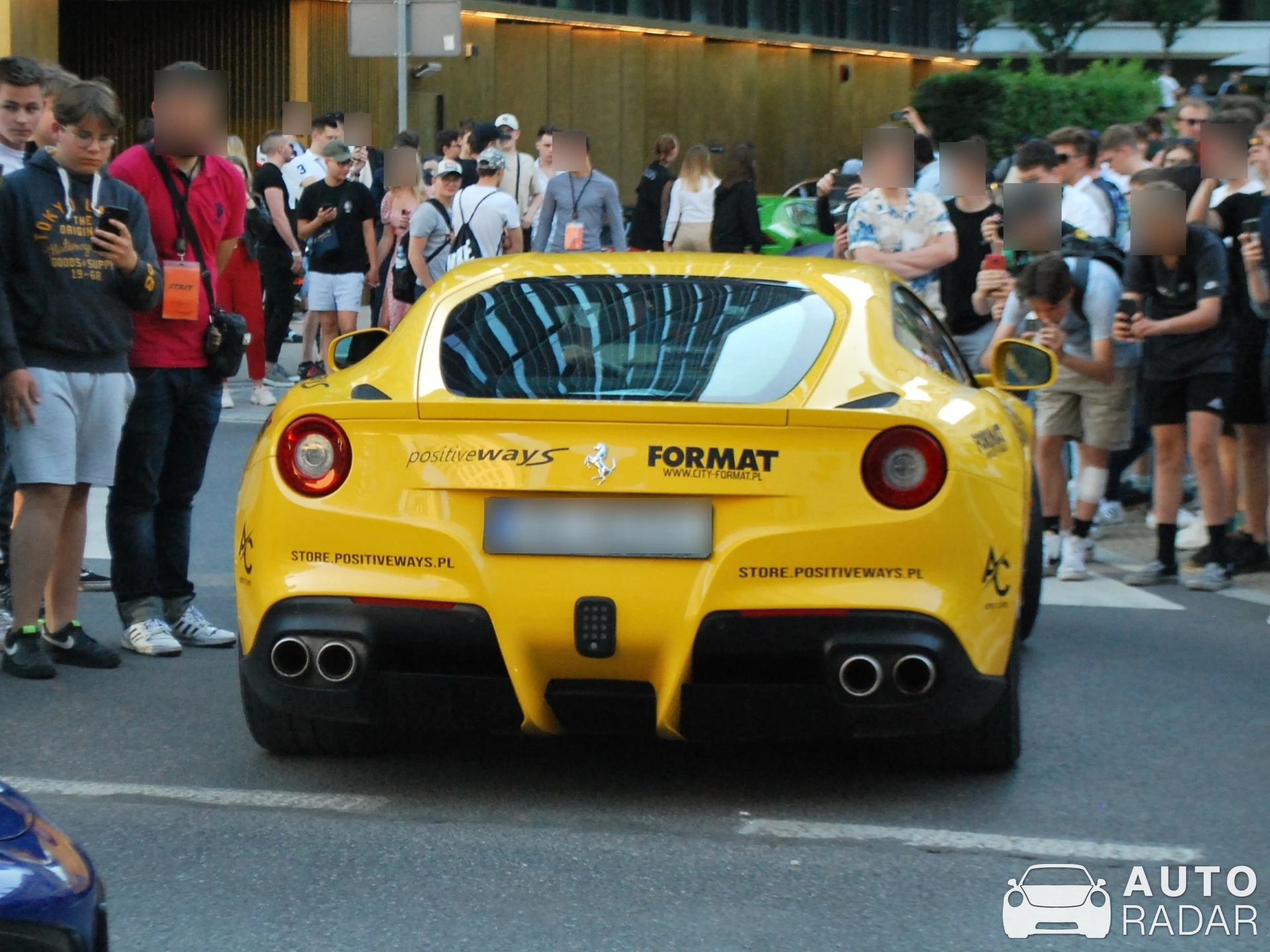 Ferrari F12berlinetta spotted in Warszawa, Poland