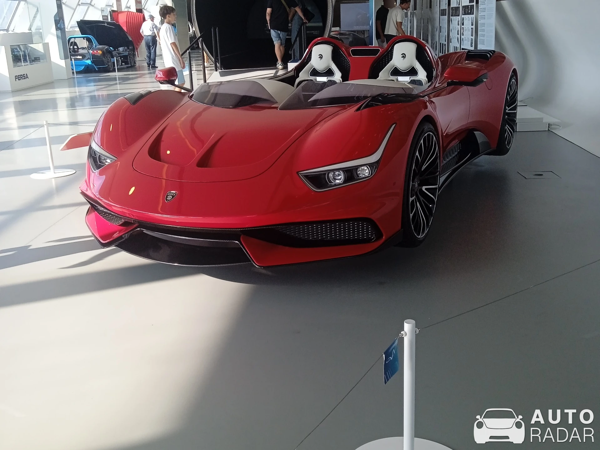ARES Design S1 Project Spyder spotted in Zaragoza