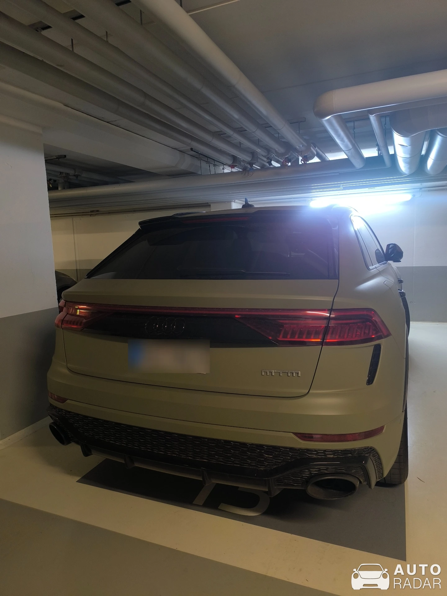 Audi MTM RS Q8 spotted in Rostock