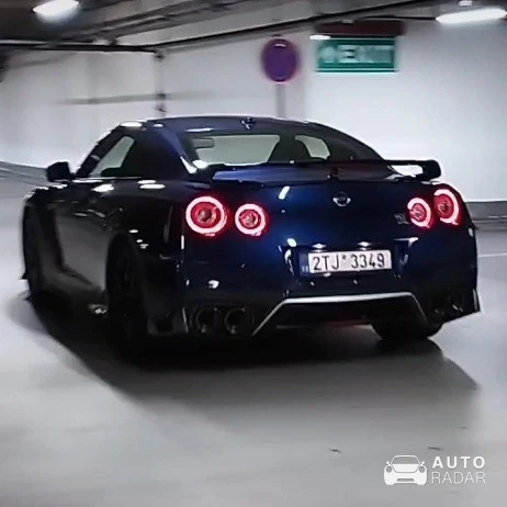 Nissan GT-R R35 spotted in Moravská Ostrava a Přívoz, Czechia