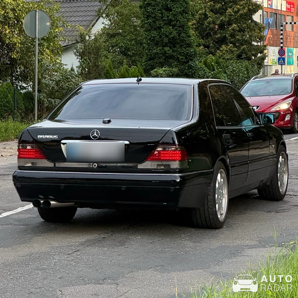 Mercedes-Benz W140 spotted in Rīga