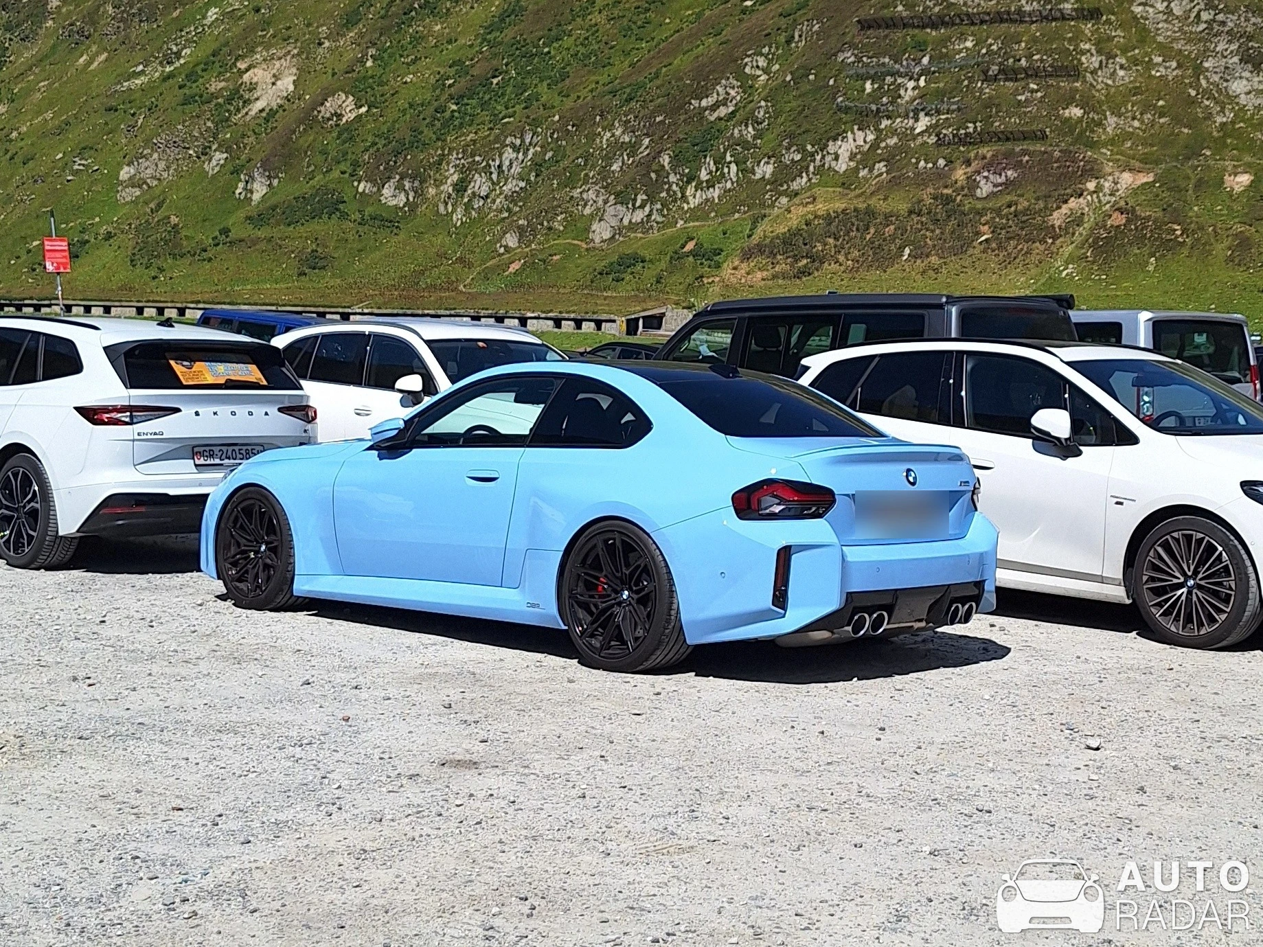 BMW M2 G87 Coupé spotted in Andermatt