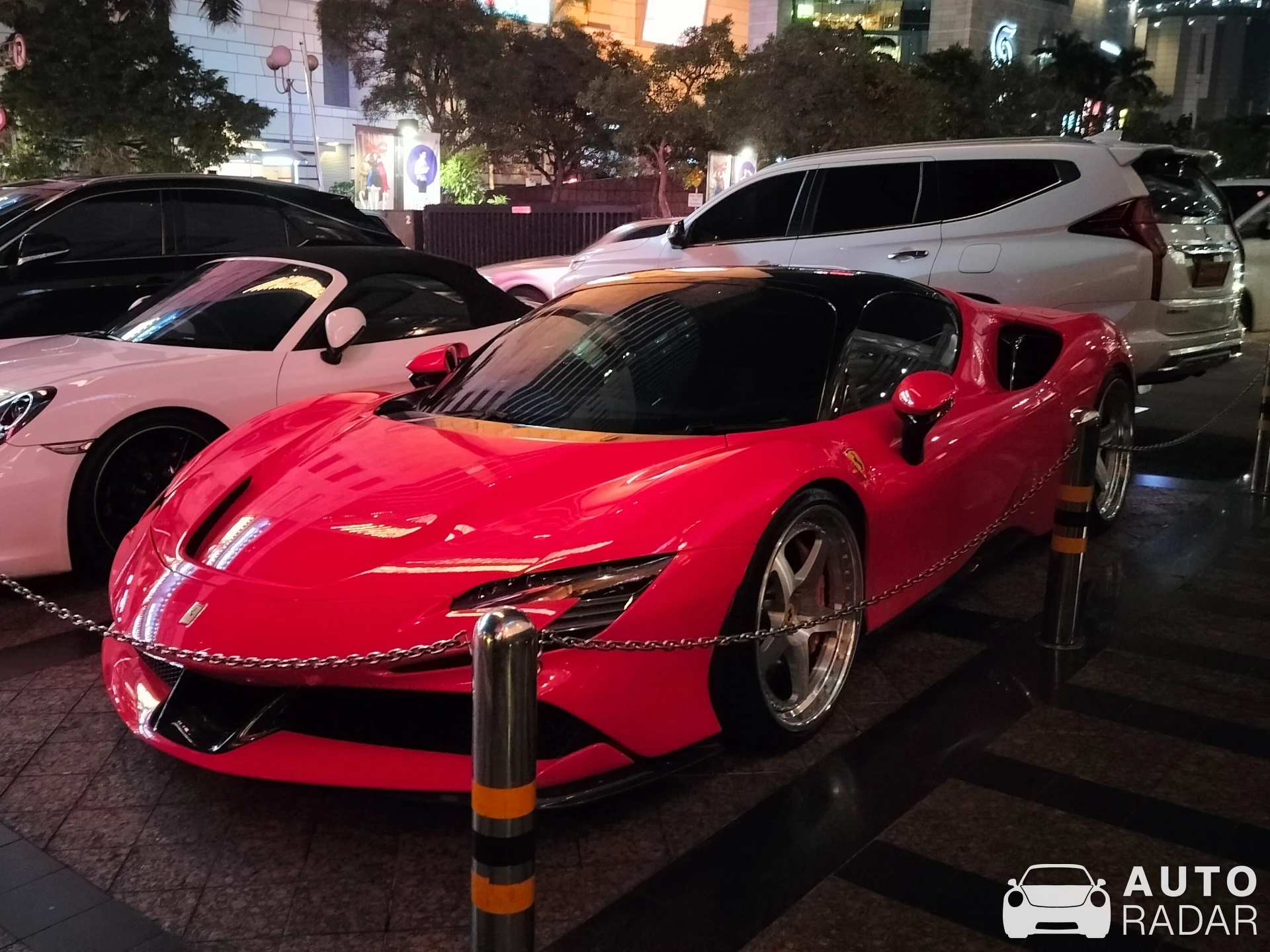 Ferrari SF90 Spider spotted in Kota Jakarta Pusat, Indonesia