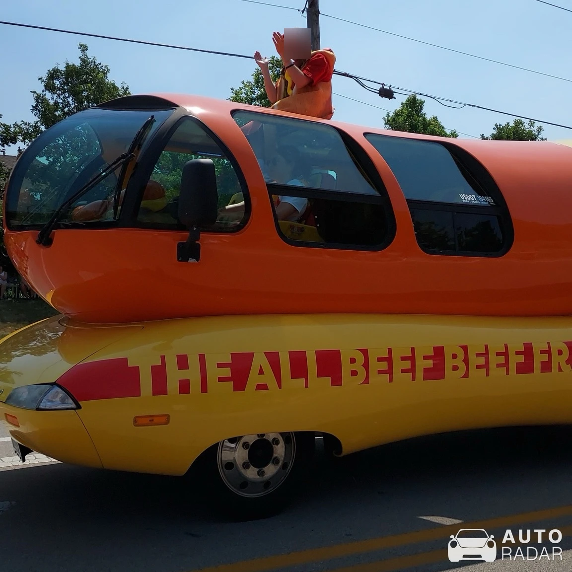 Oscar Mayer Wienermobile spotted in Homer Glen