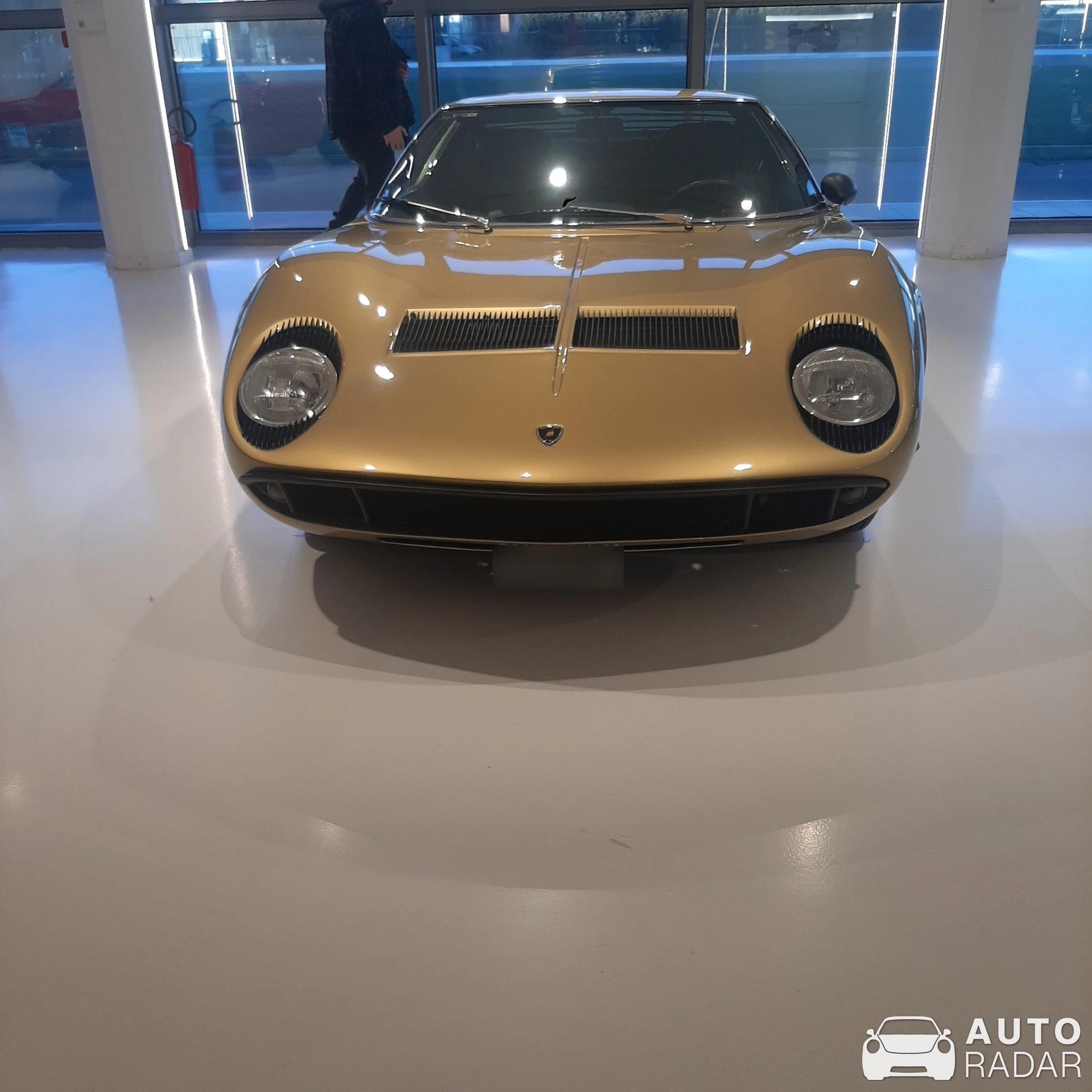 Lamborghini Miura P400 spotted in Sant'Agata Bolognese, Italia