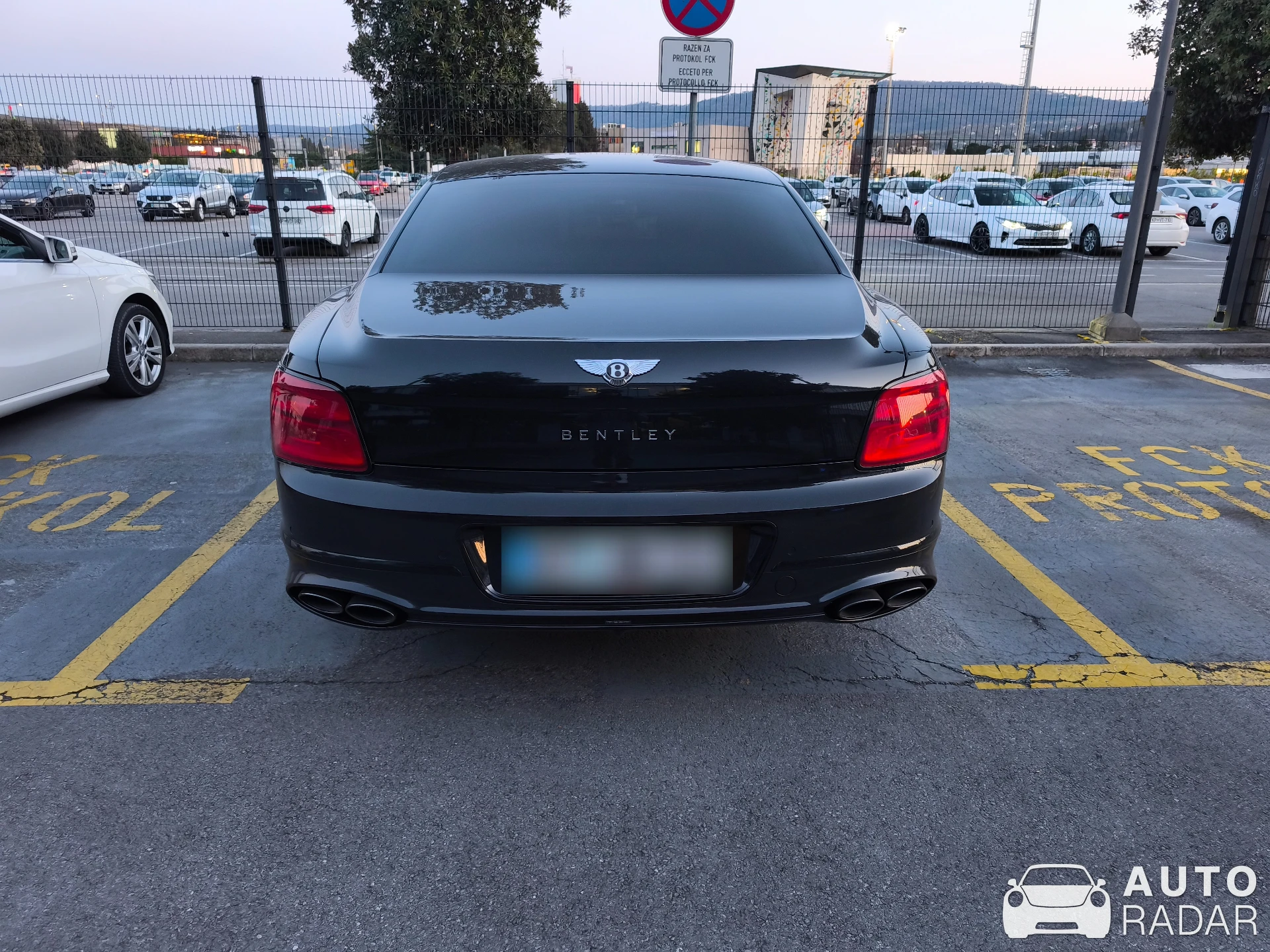 Bentley Flying Spur V8 S spotted in Koper