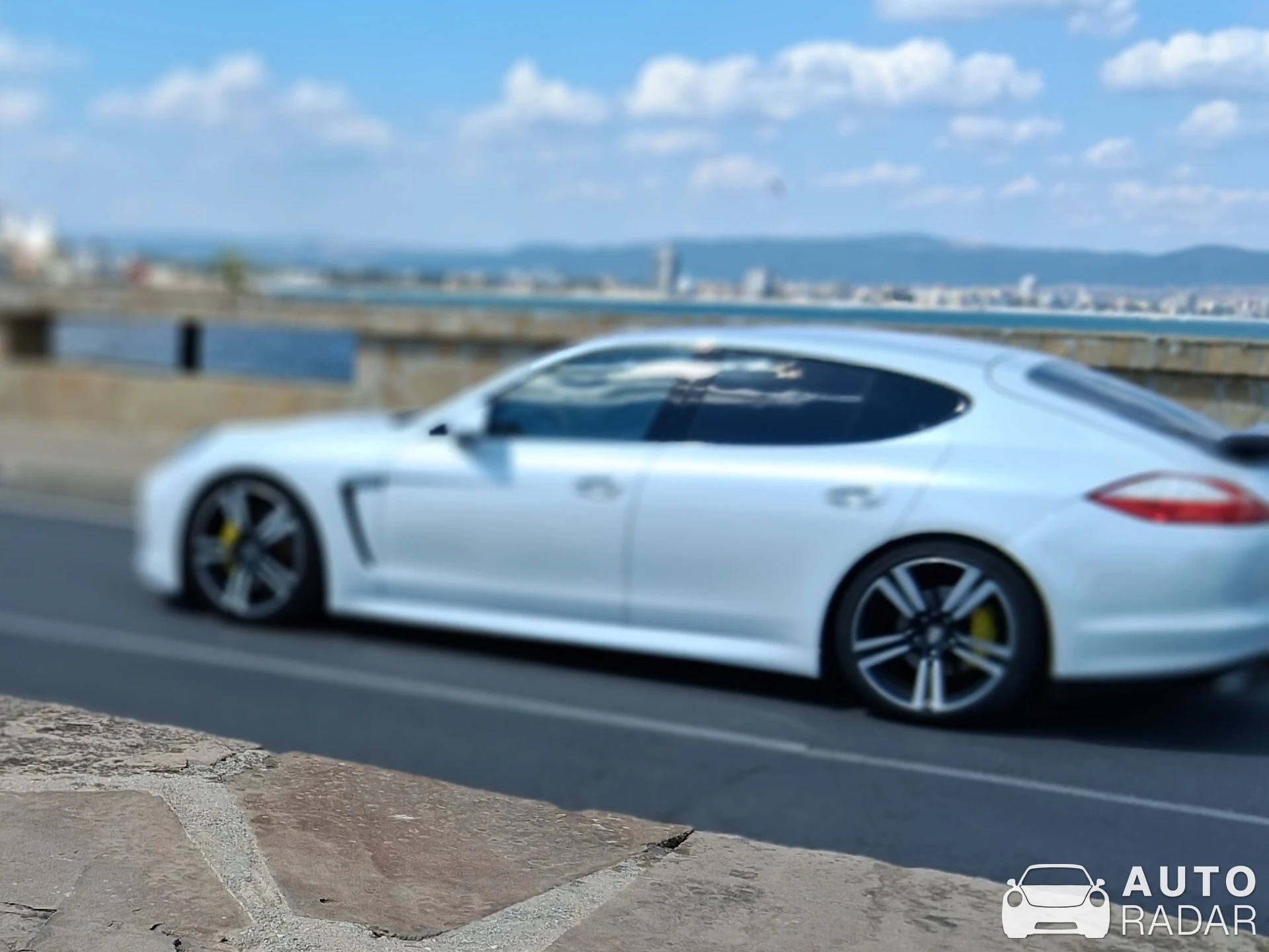 Porsche 970 Panamera Turbo S spotted in Несебър