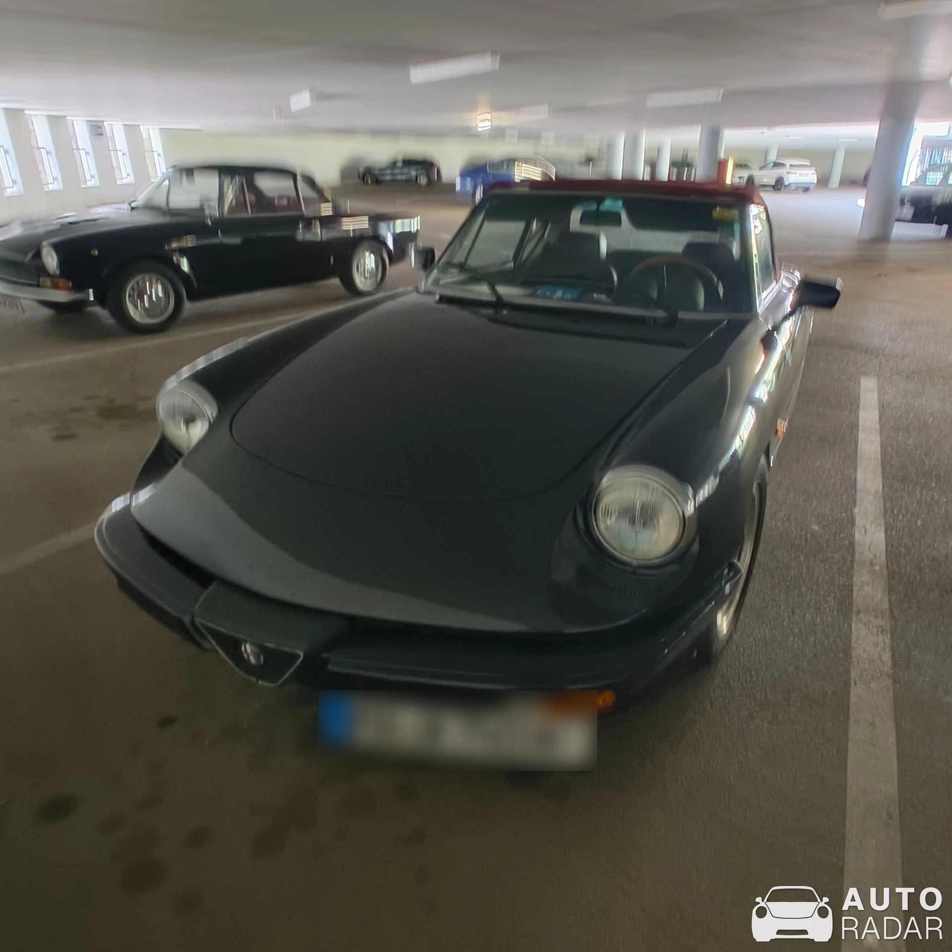 Alfa Romeo Spider S3 spotted in Weingarten