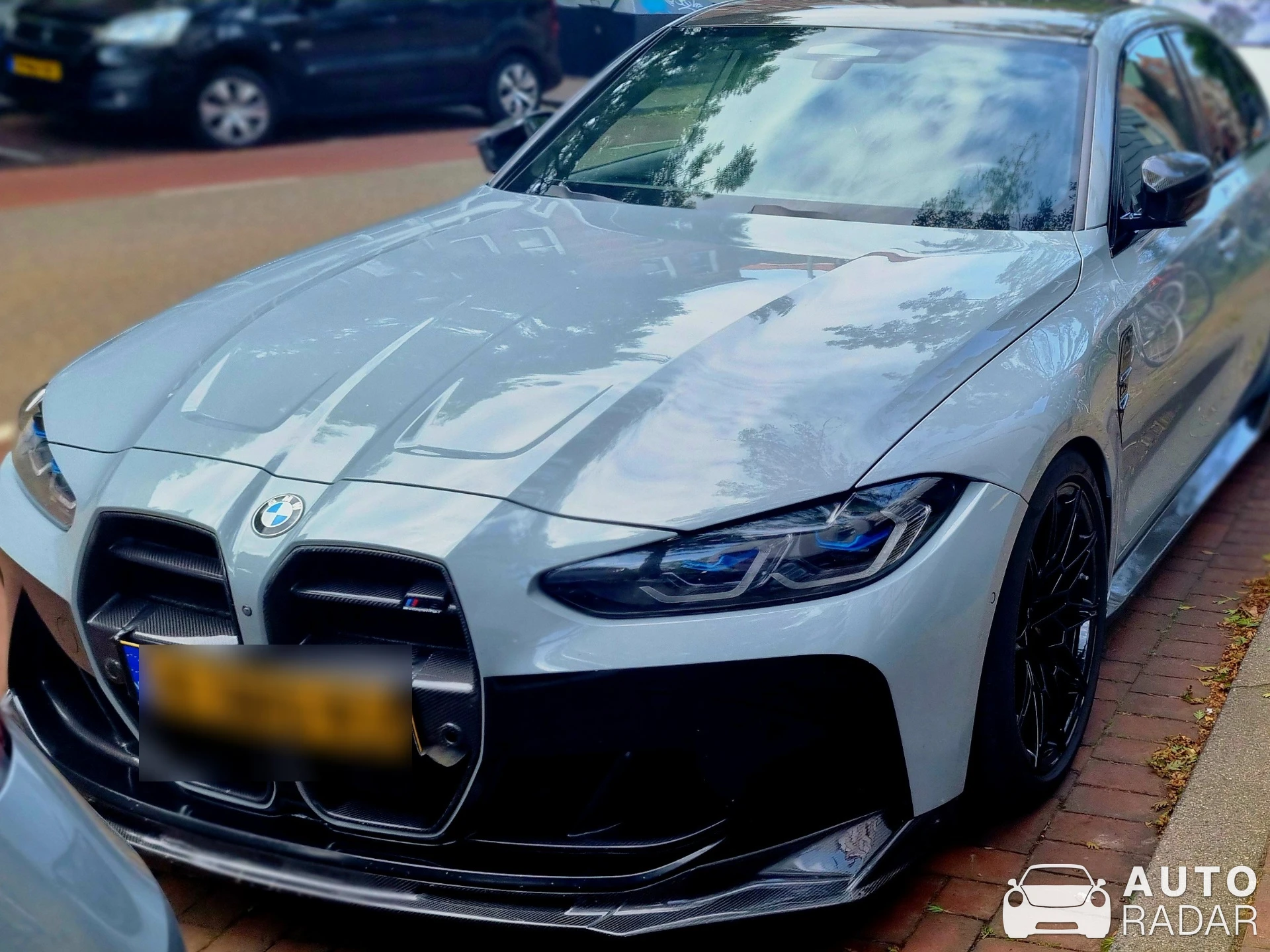 BMW M3 G80 Sedan Competition Vorsteiner spotted in Rotterdam