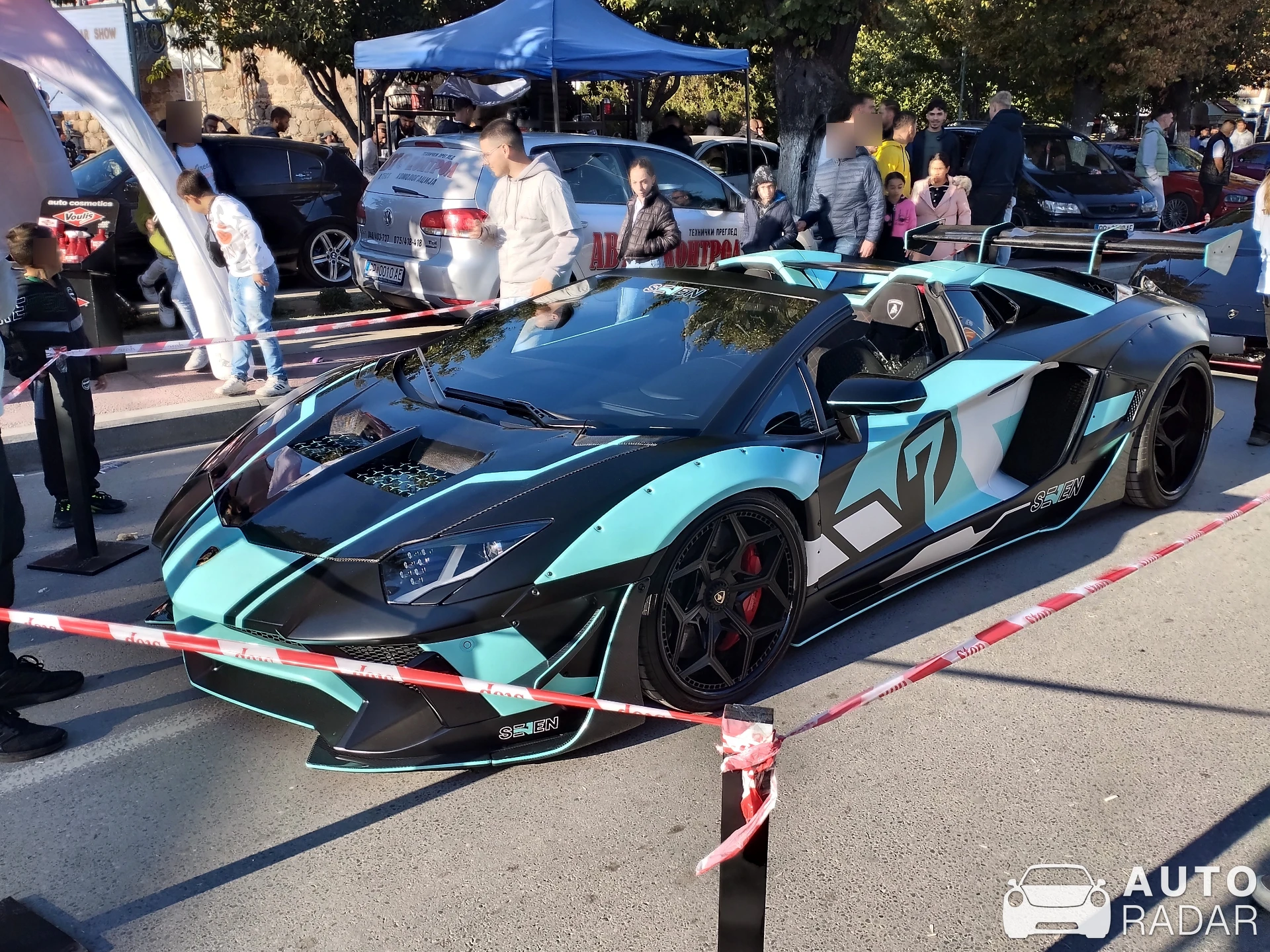 Lamborghini Aventador LP700-4 spotted in Prilep