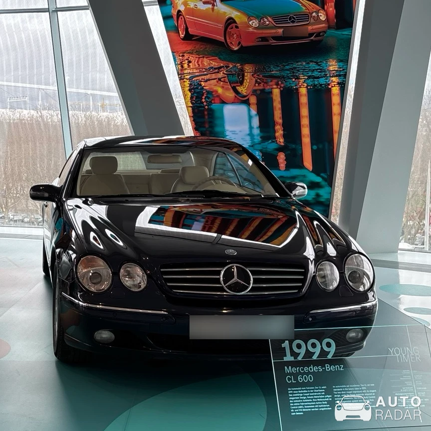 Mercedes-Benz CL 600 C216 spotted in Stuttgart