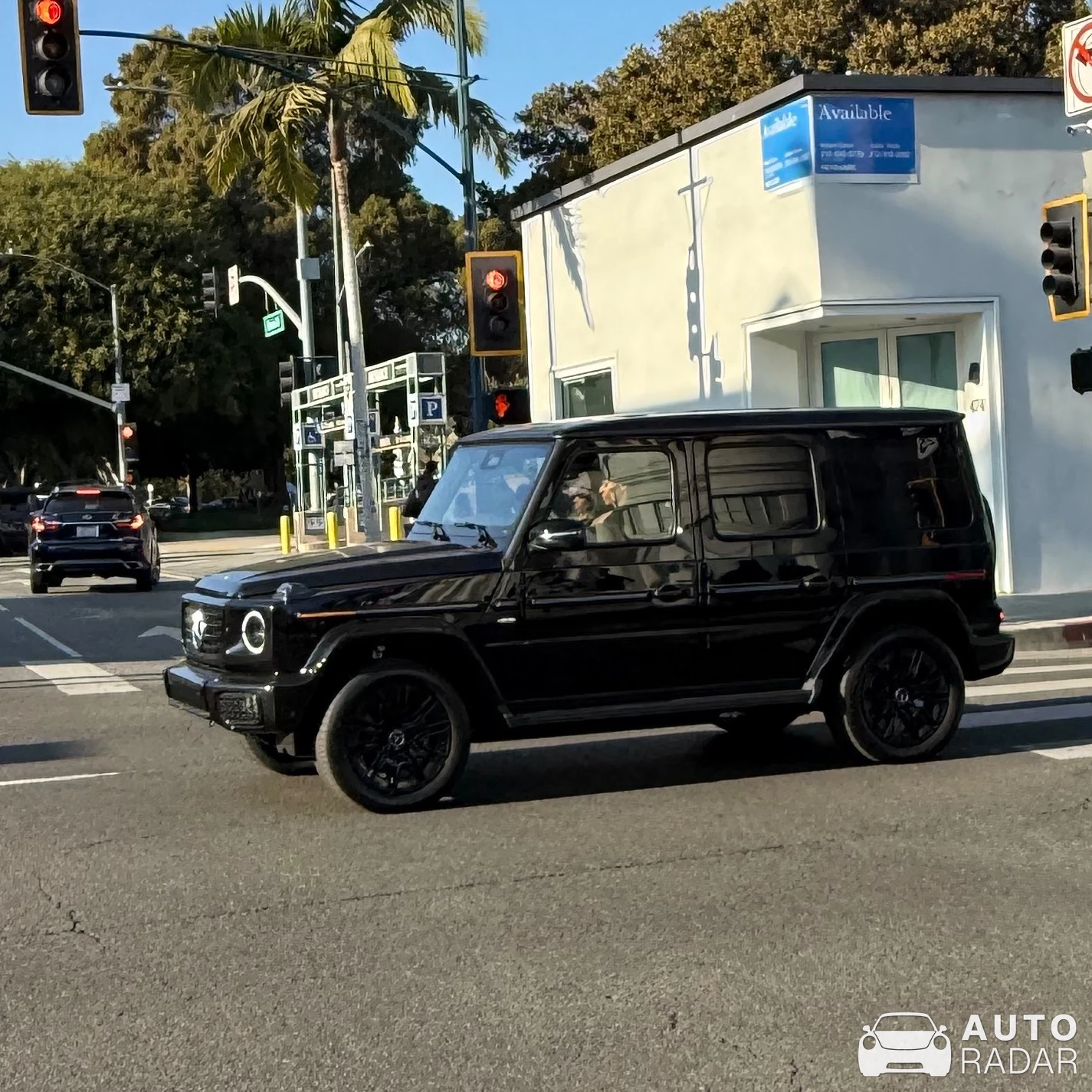 Mercedes-Benz G 580 EQ spotted in Beverly Hills, United States