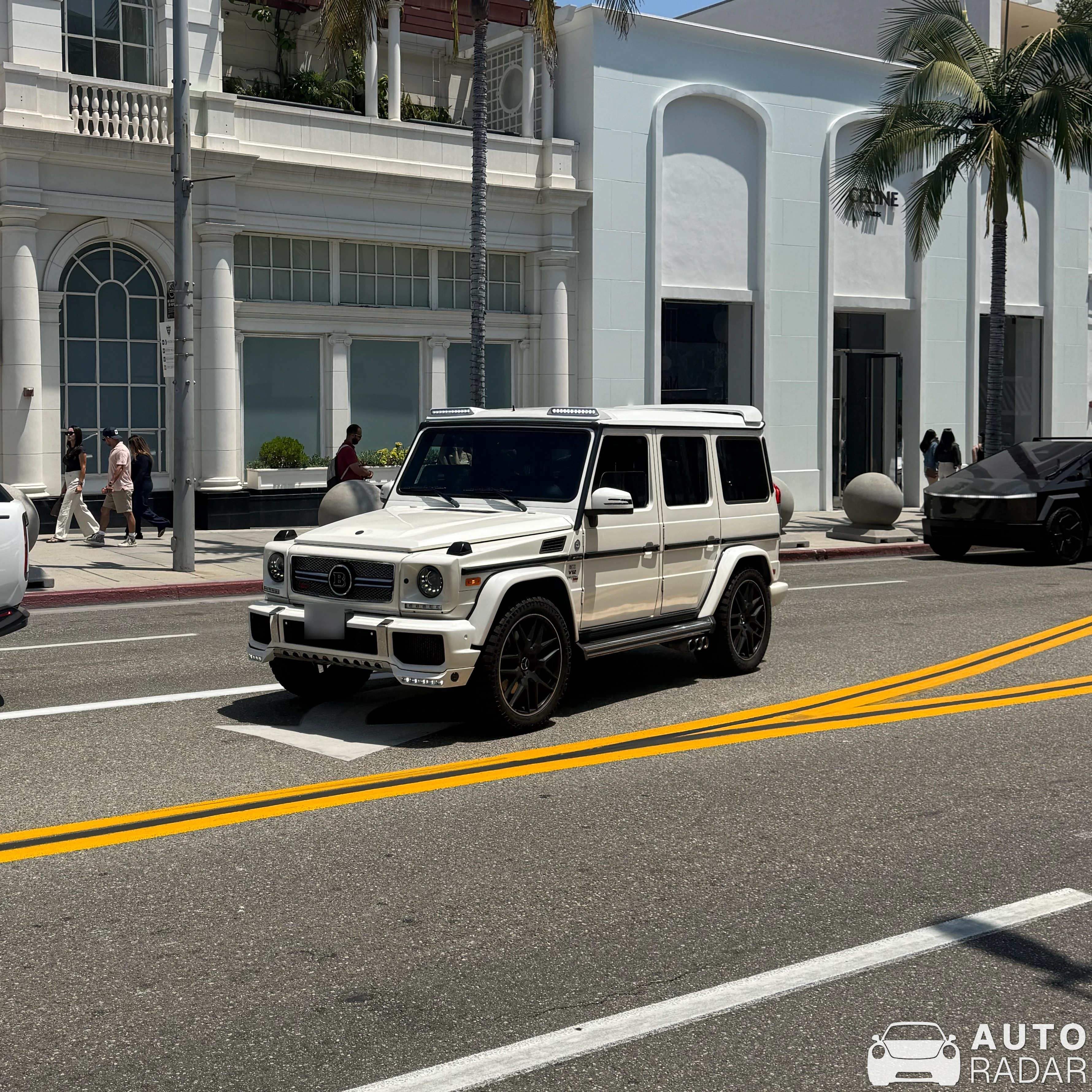 Mercedes-AMG Brabus G 65 2016 spotted in Beverly Hills