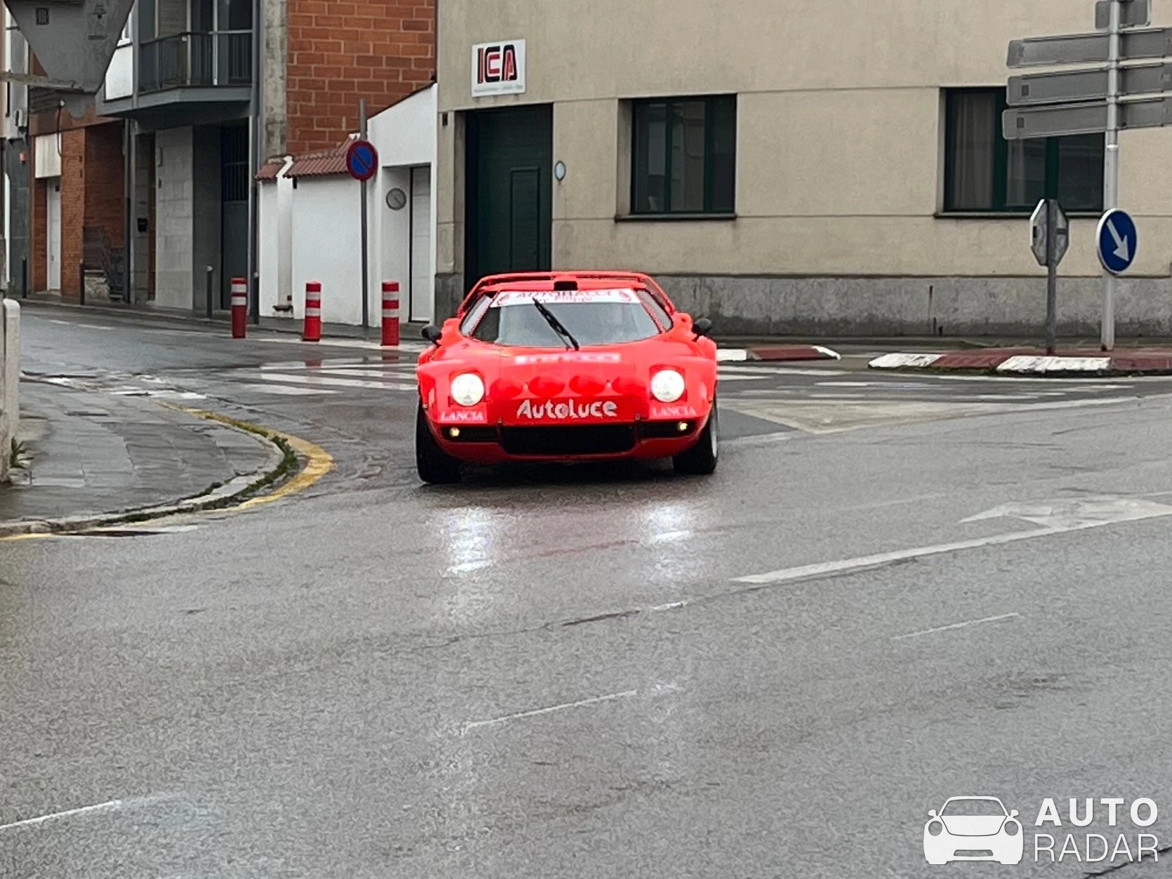 Lancia New Stratos spotted in Cassà de la Selva