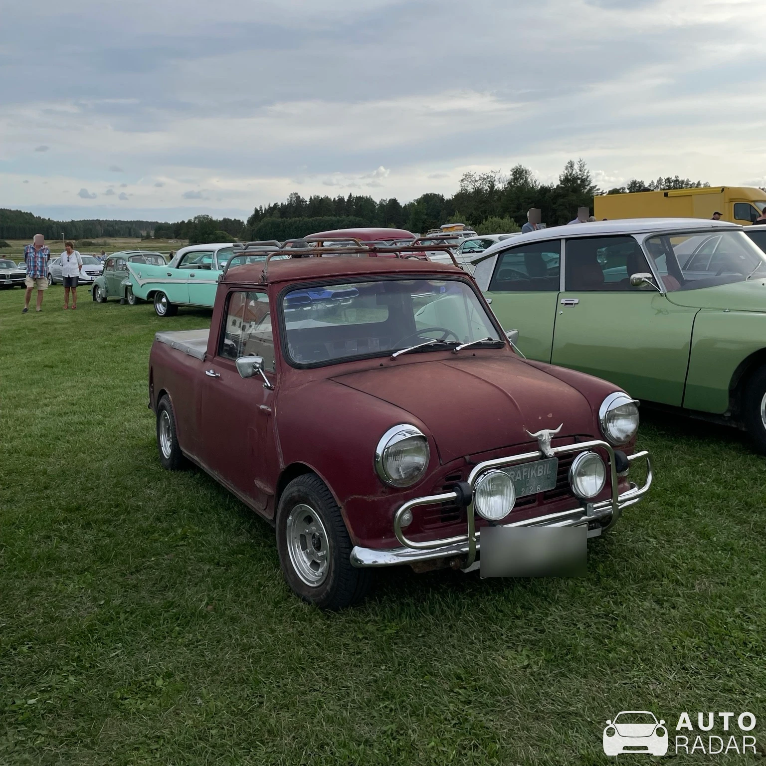 Austin Mini Pick Up spotted