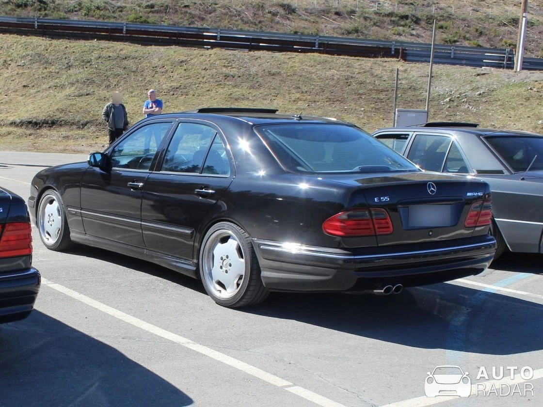 Mercedes-AMG E 55 W210 spotted in Hämeenlinna