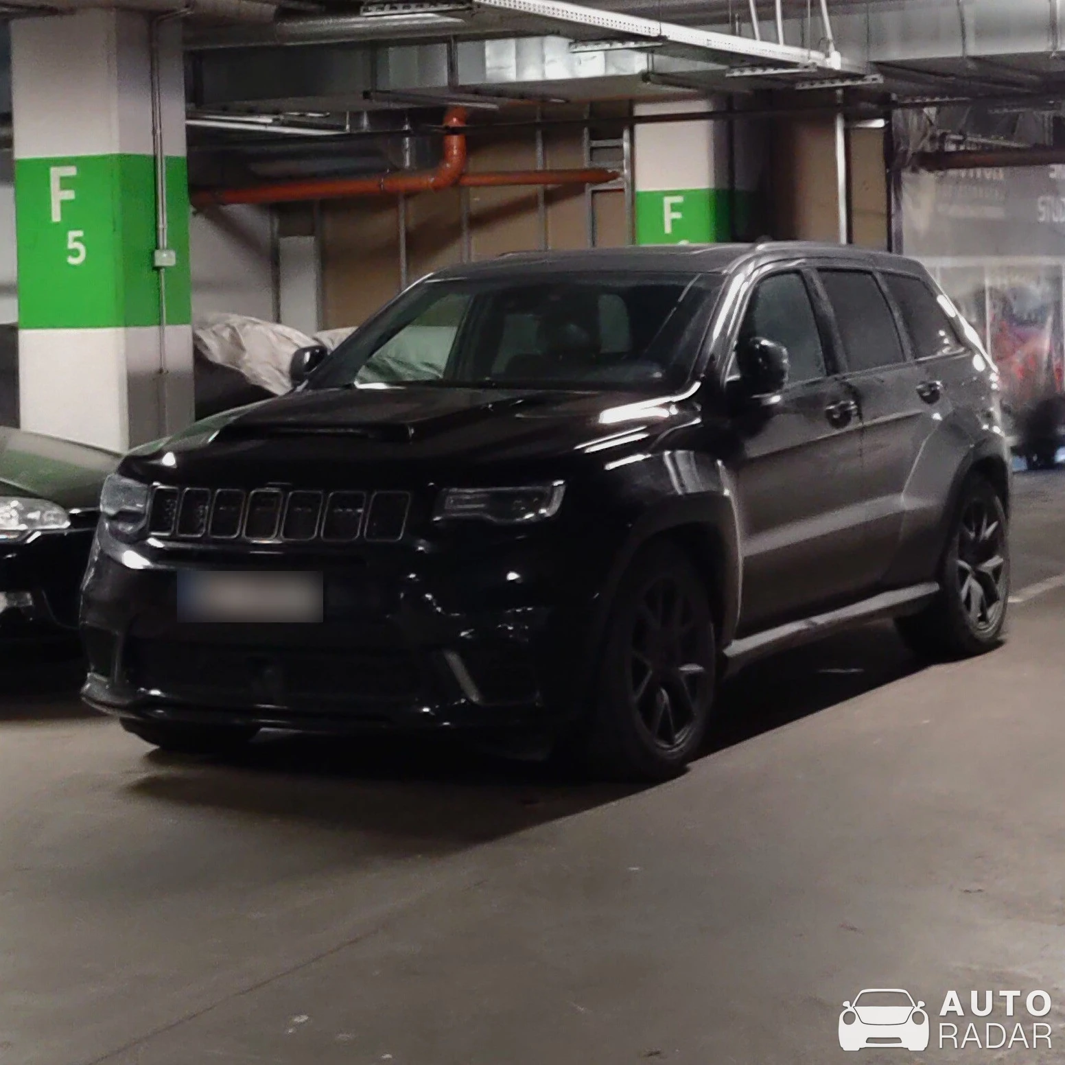 Jeep Grand Cherokee SRT Trackhawk spotted in Ełk, Polska