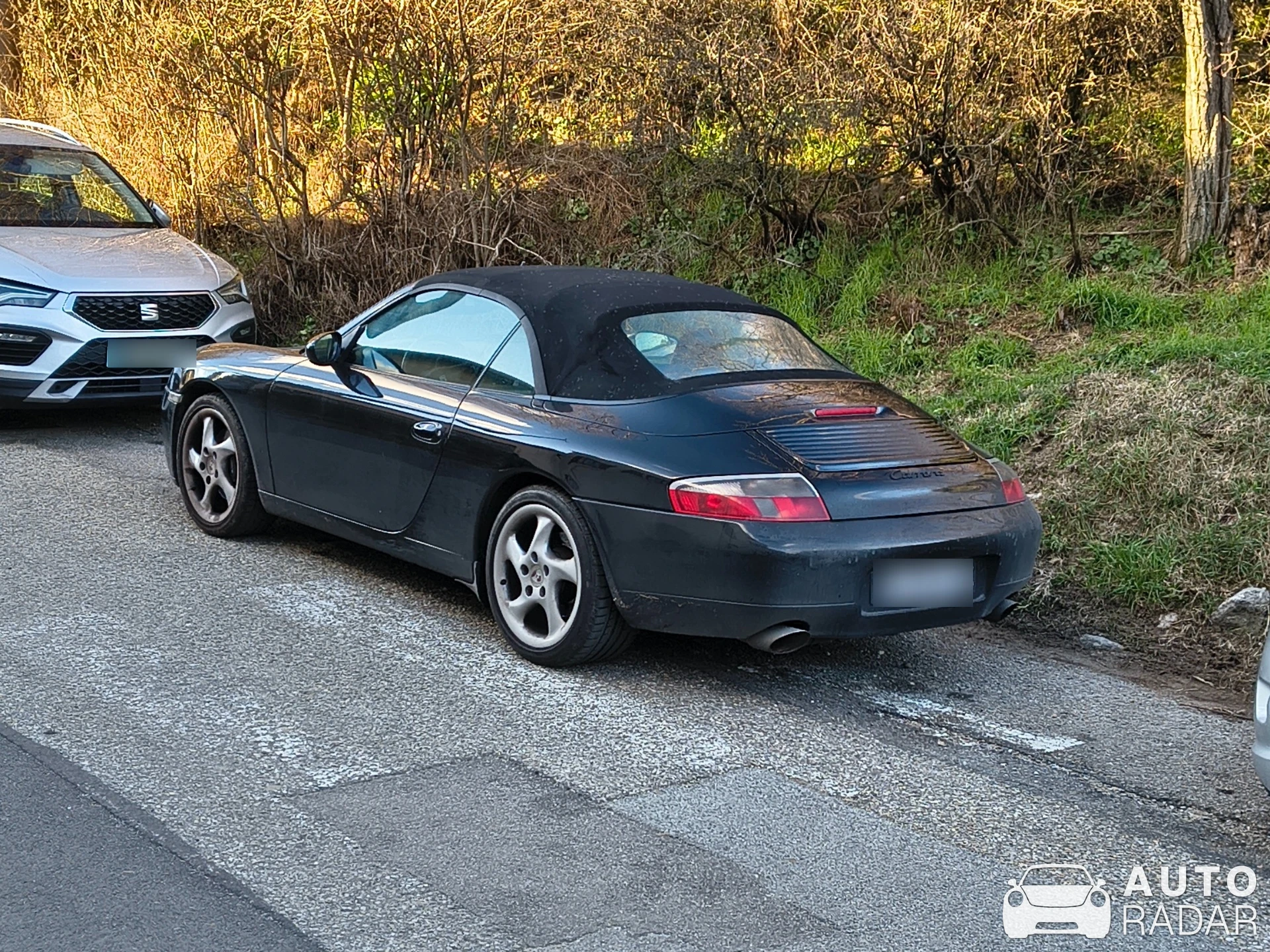 Porsche 996 Carrera Cabriolet spotted in Montagny, France