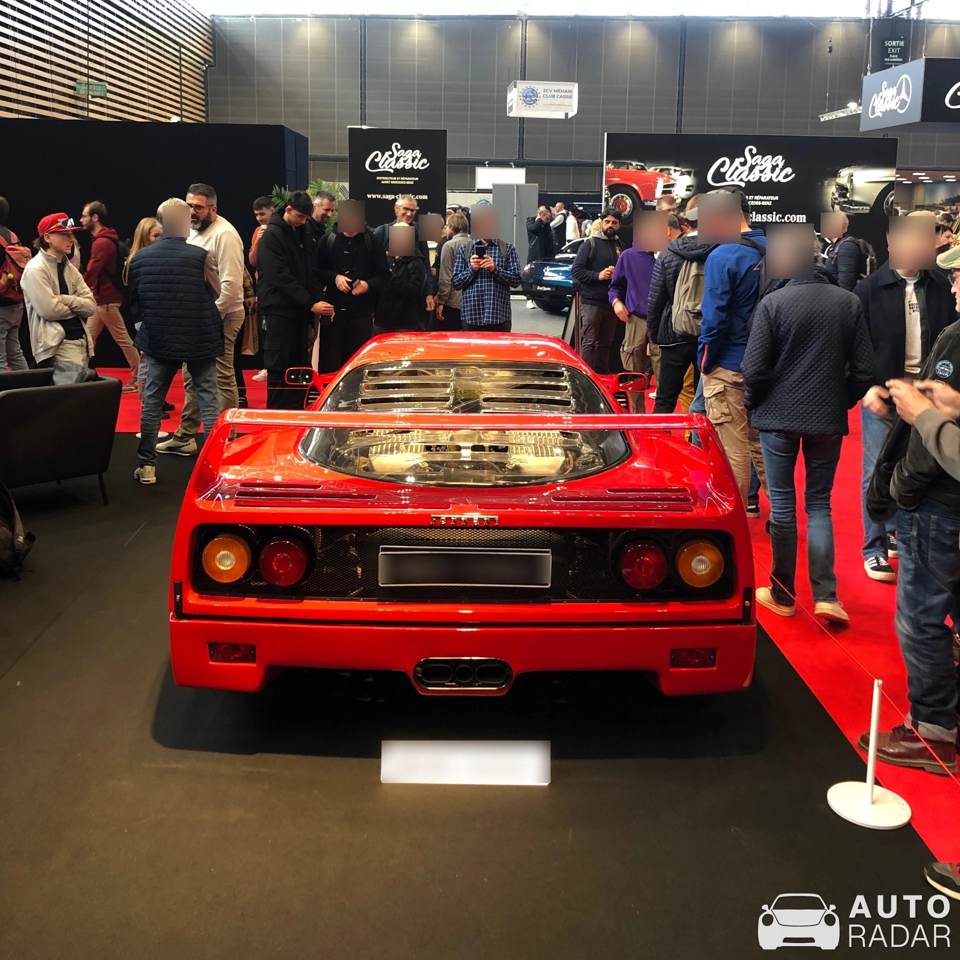 Ferrari F40 spotted in Chassieu, France