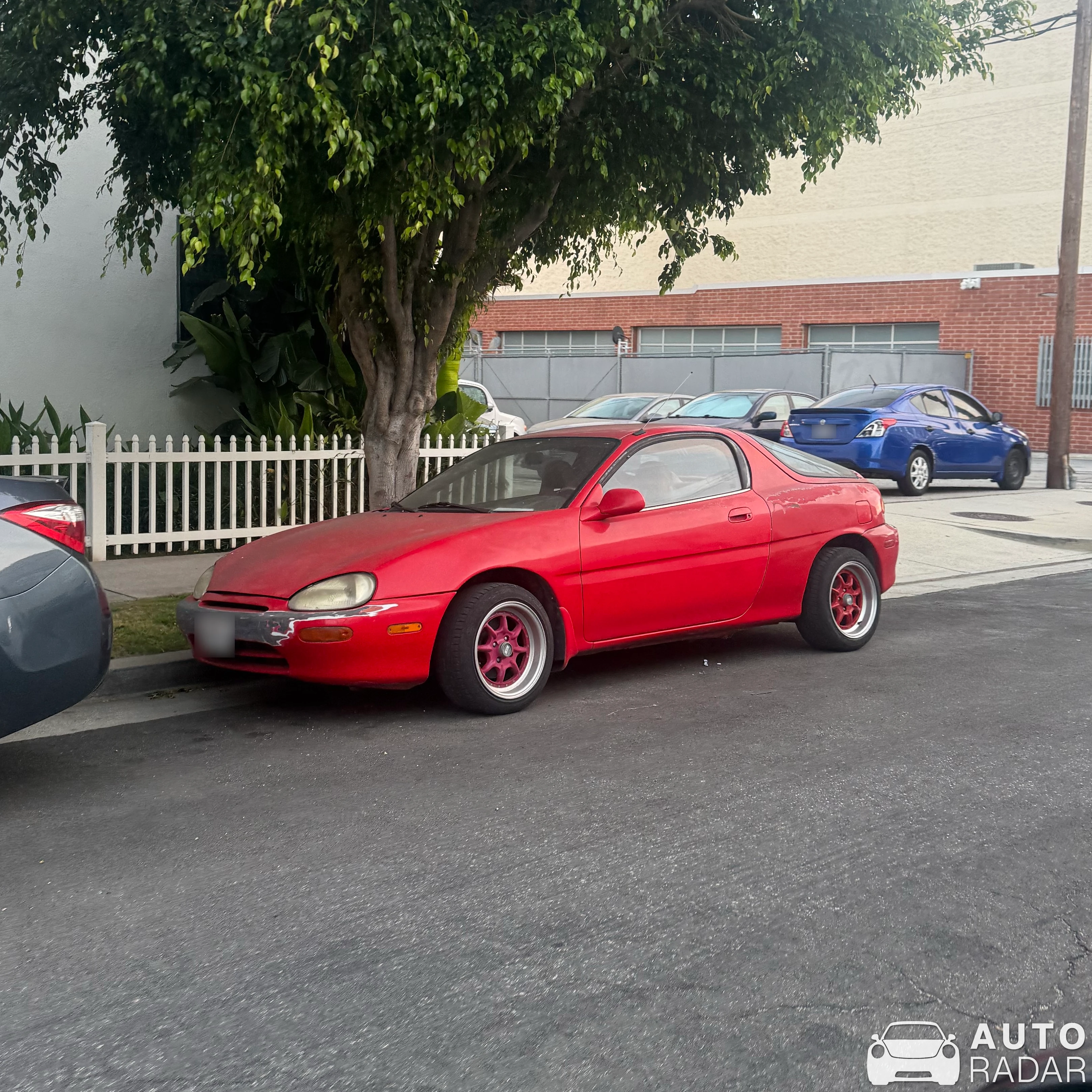 Mazda MX-3 spotted in Los Angeles, United States