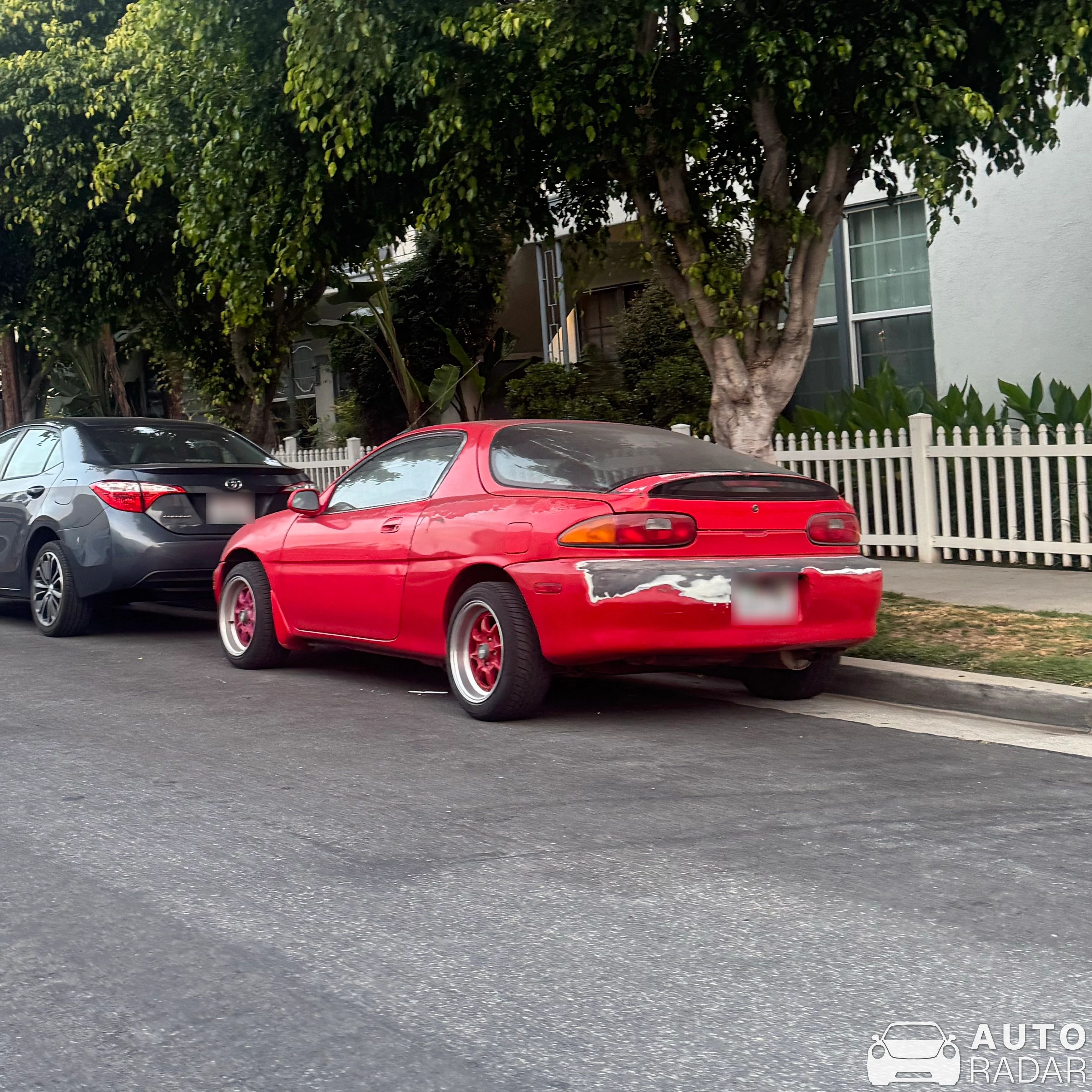 Mazda MX-3 spotted in Los Angeles