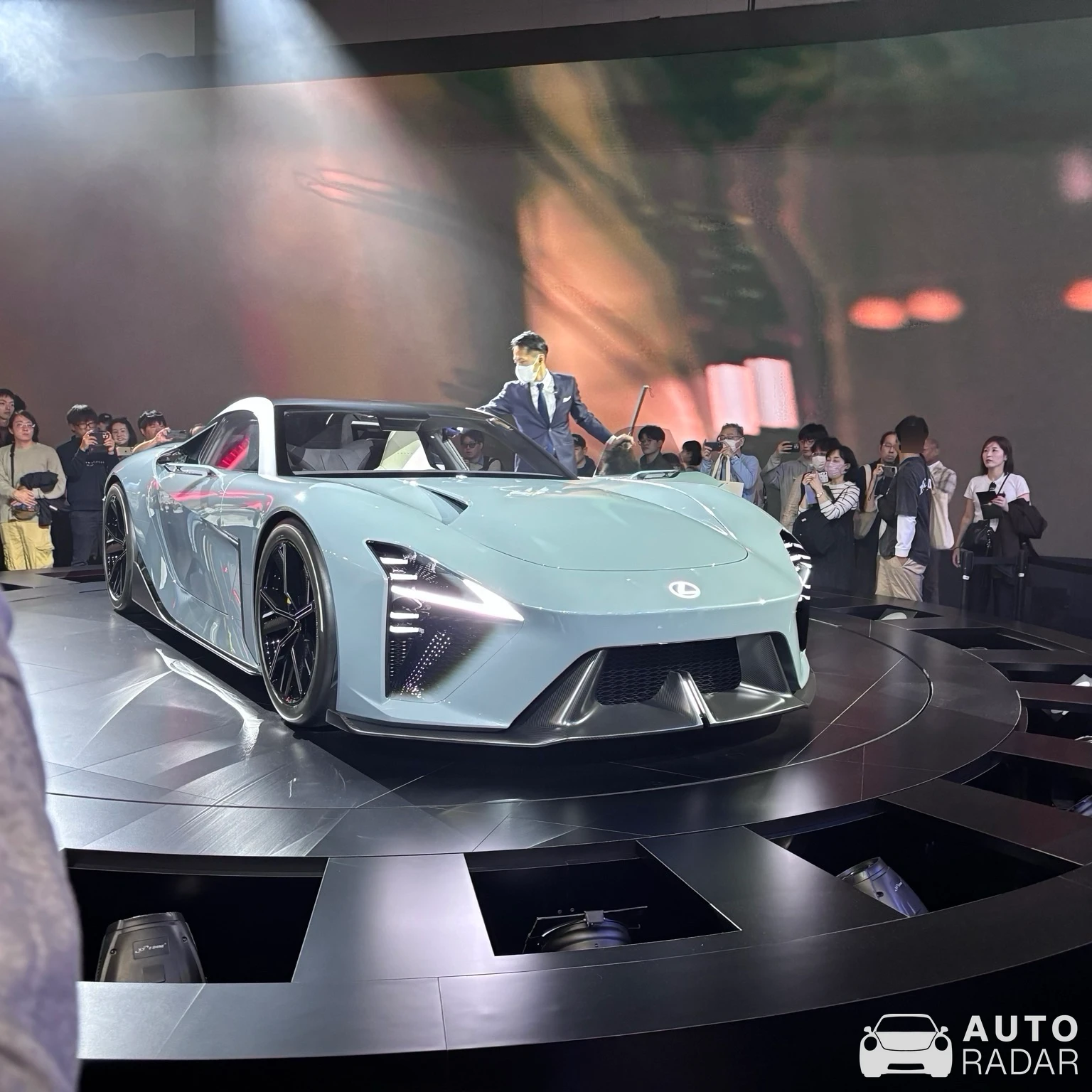 Lexus Electrified Sport Concept spotted in Koto City