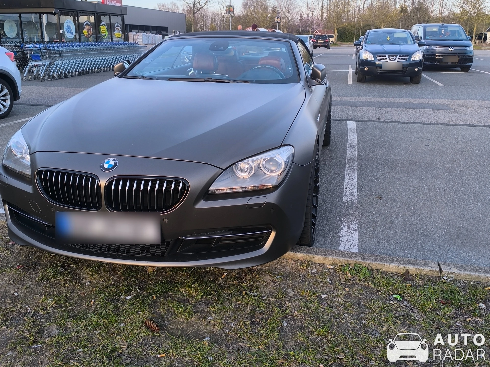 BMW 6 Series F12 Cabriolet spotted in Rostock