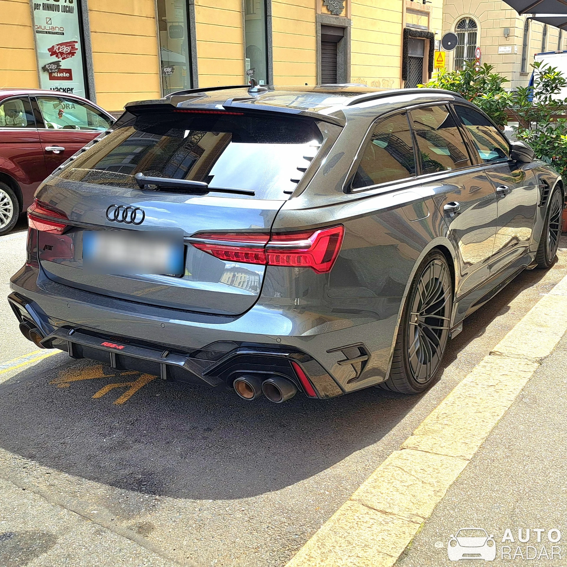 Audi ABT RS6-R Avant C8 spotted in Torino