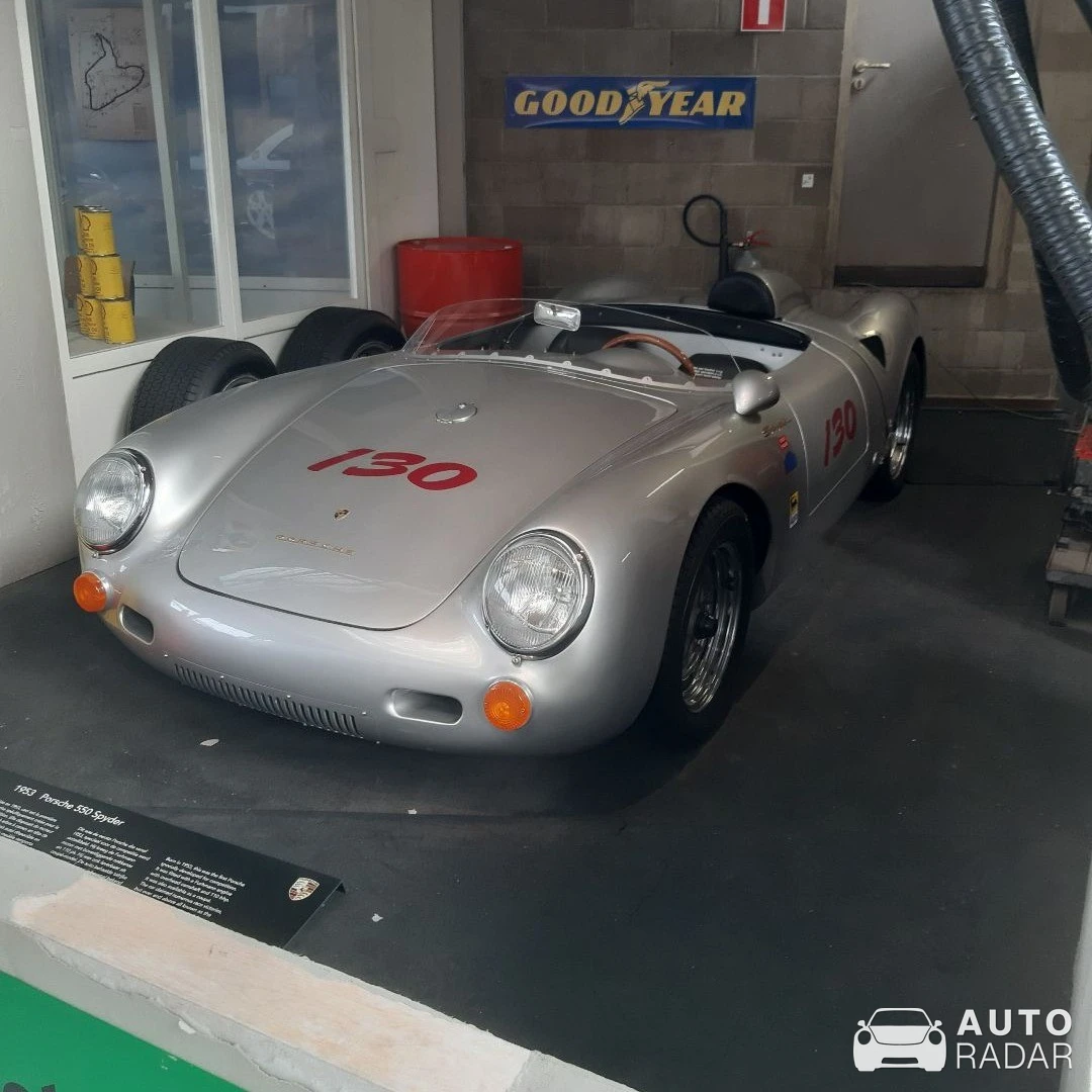 Porsche 550 Spyder spotted in Brussels, Belgium