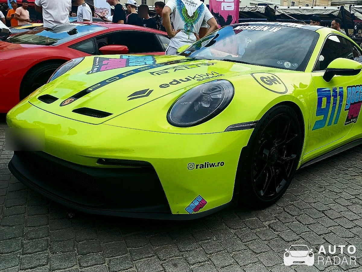 Porsche 992 GT3 MkI spotted in Sibiu, Romania