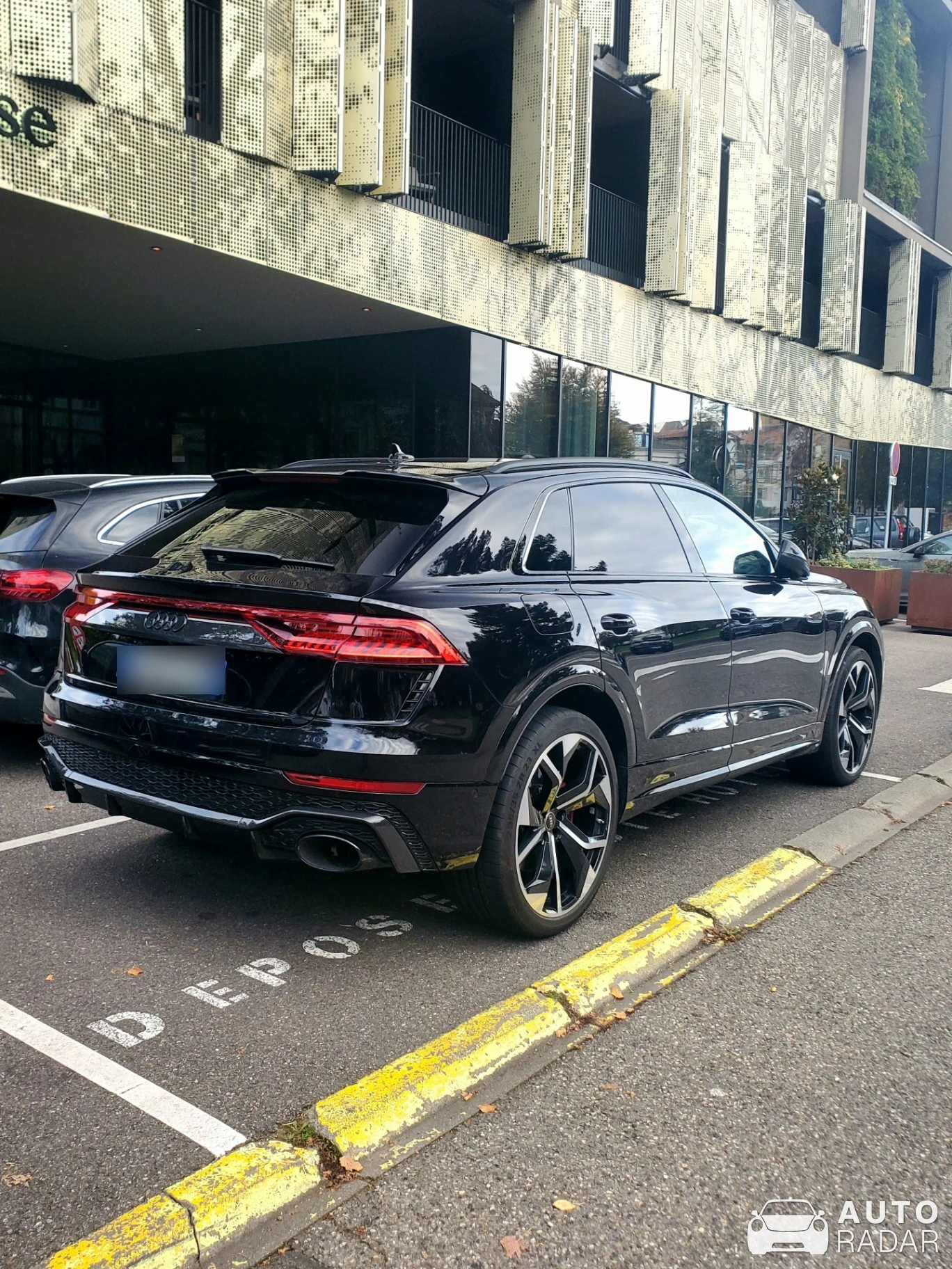 Audi RS Q8 spotted in Colmar, France
