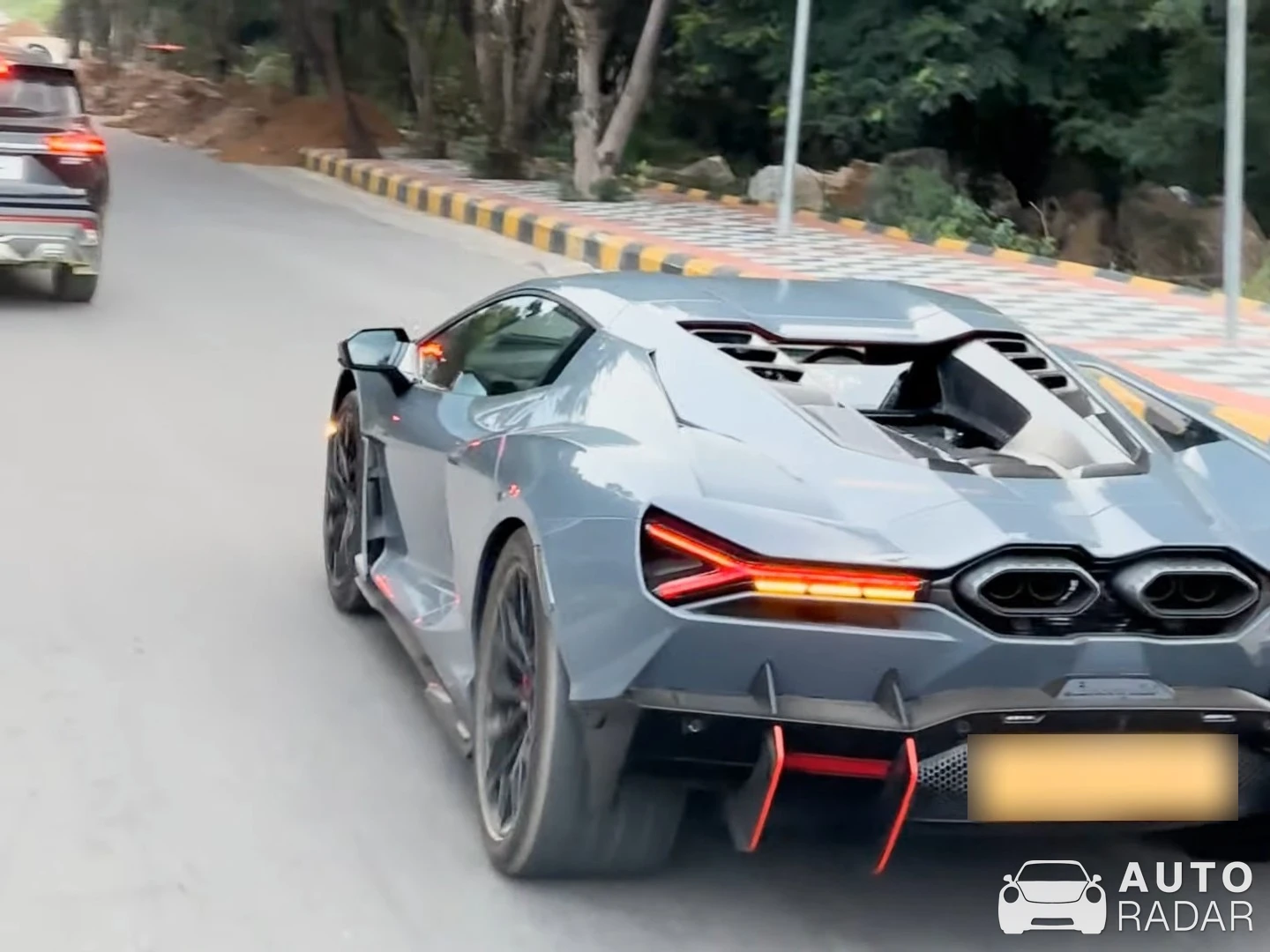 Lamborghini Revuelto spotted in Hyderabad