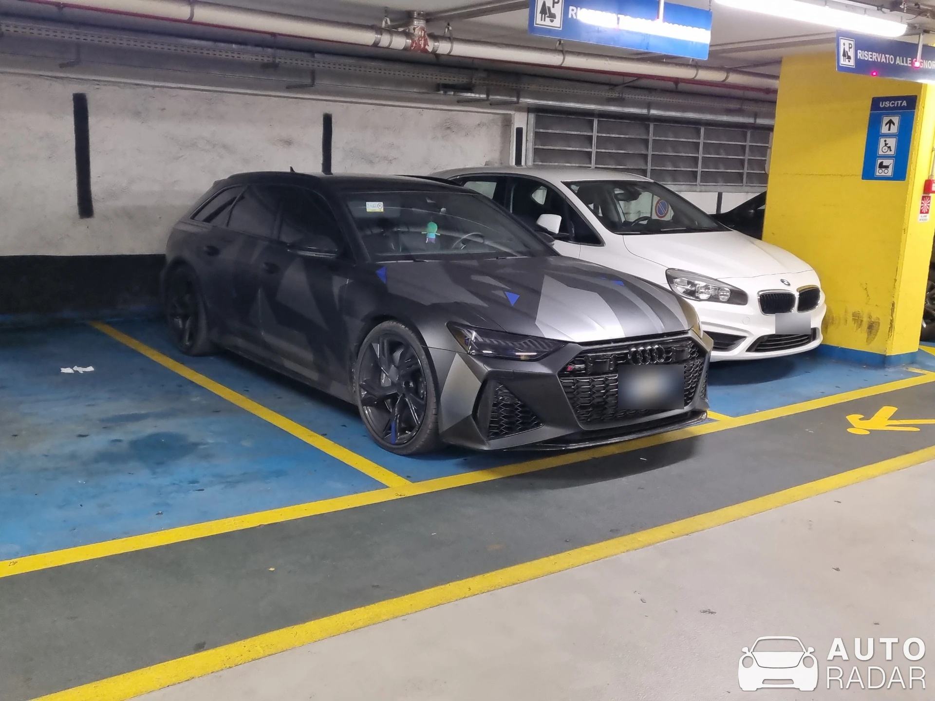 Audi RS6 Avant C8 spotted in Milano, Italy